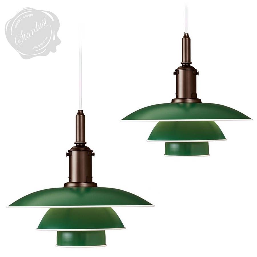 Louis Poulsen Ph 3 1/2 3 Danish Mid Century Modern Pendant Light With Contemporary Outdoor Ceiling Lights (View 13 of 15)