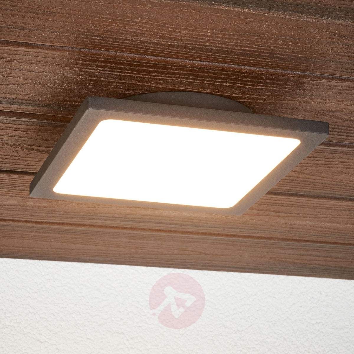 Mabella Led Outdoor Ceiling Lamp With Sensor | Lights.ie Intended For Outdoor Ceiling Sensor Lights (Photo 12 of 15)