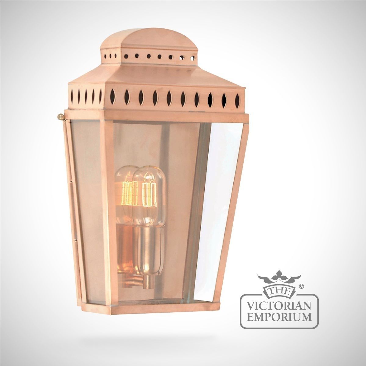 Mansion House Wall Lantern – Polished Copper | Outdoor Wall Lights With Regard To Copper Outdoor Wall Lighting (View 12 of 15)