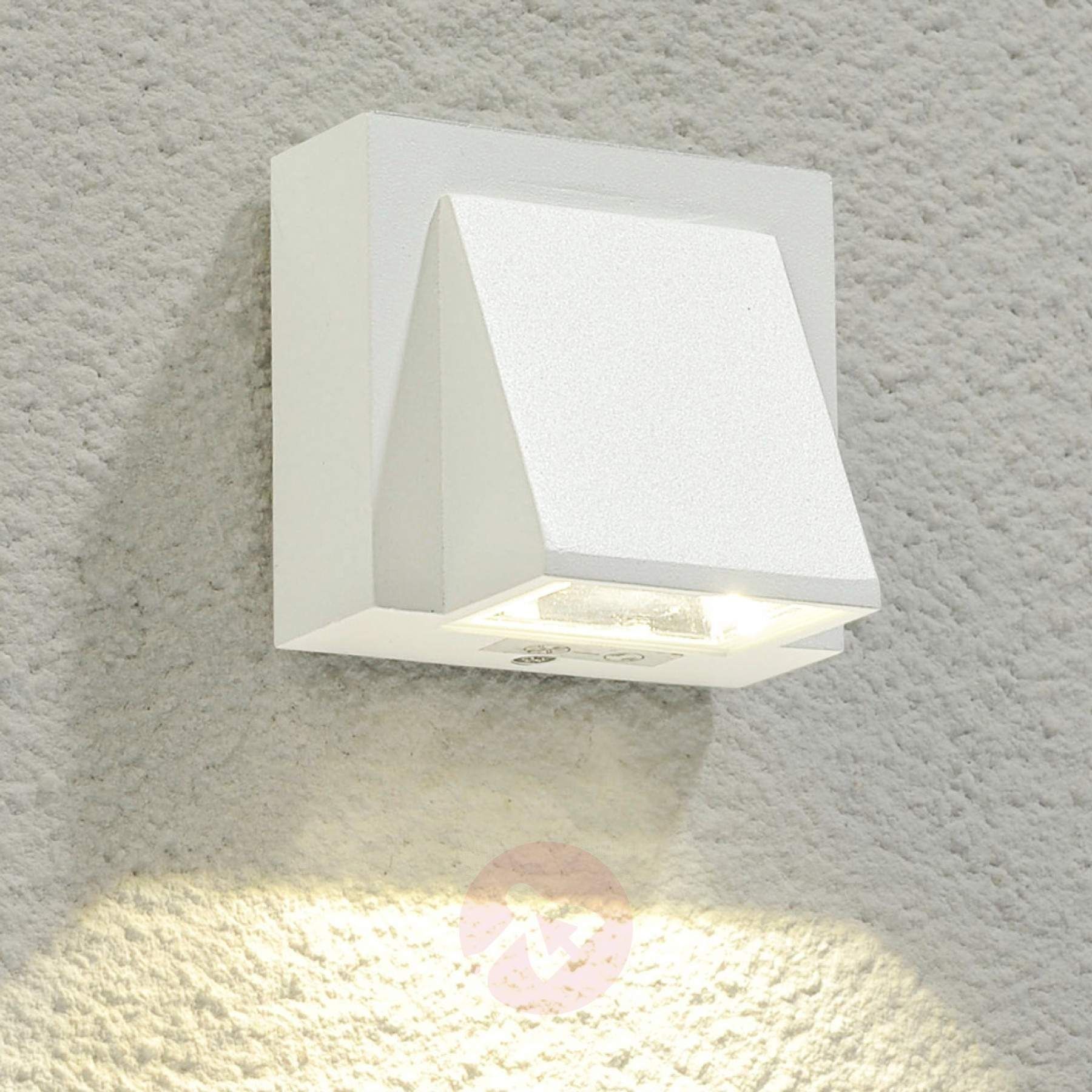 Marik White Led Outdoor Wall Light 9616070 Buy | Lighting Within White Led Outdoor Wall Lights (Photo 1 of 15)