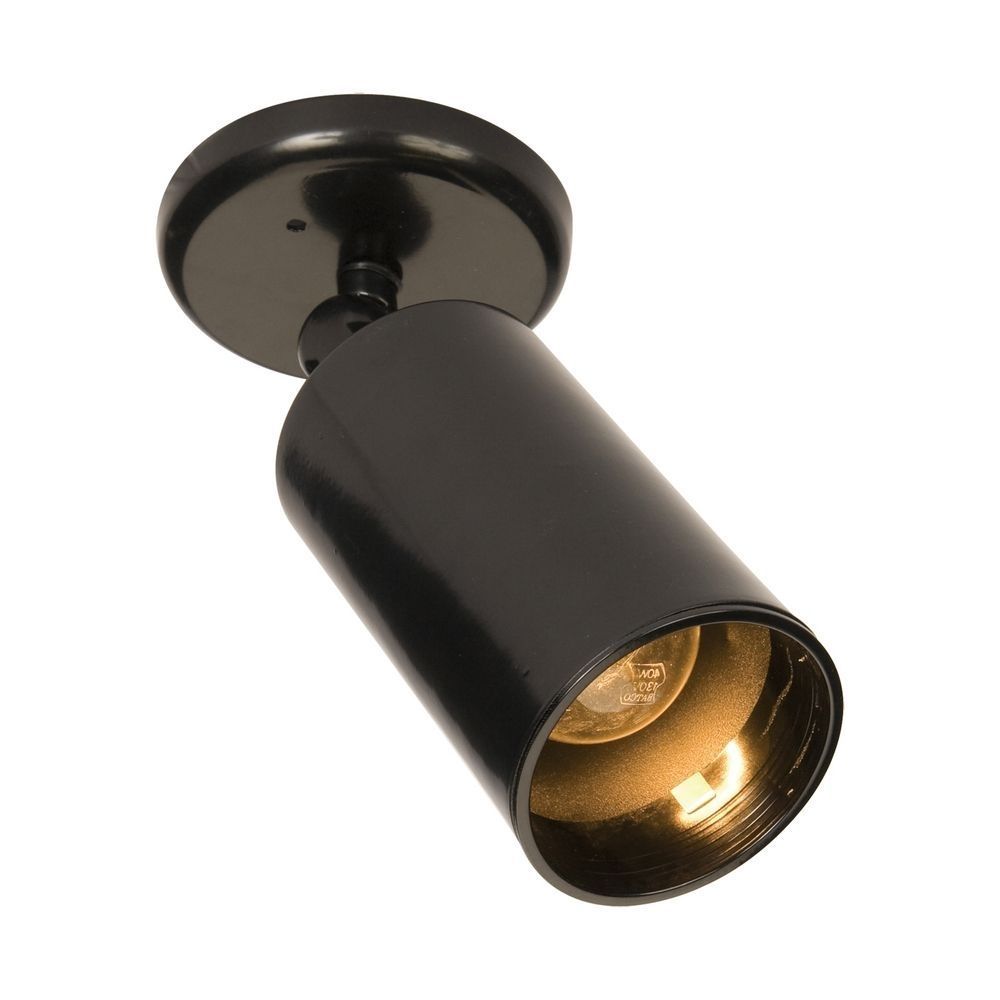 Maxim Lighting Spots Black Directional Spot Light | Lights And Black With Regard To Outdoor Directional Ceiling Lights (Photo 6 of 15)