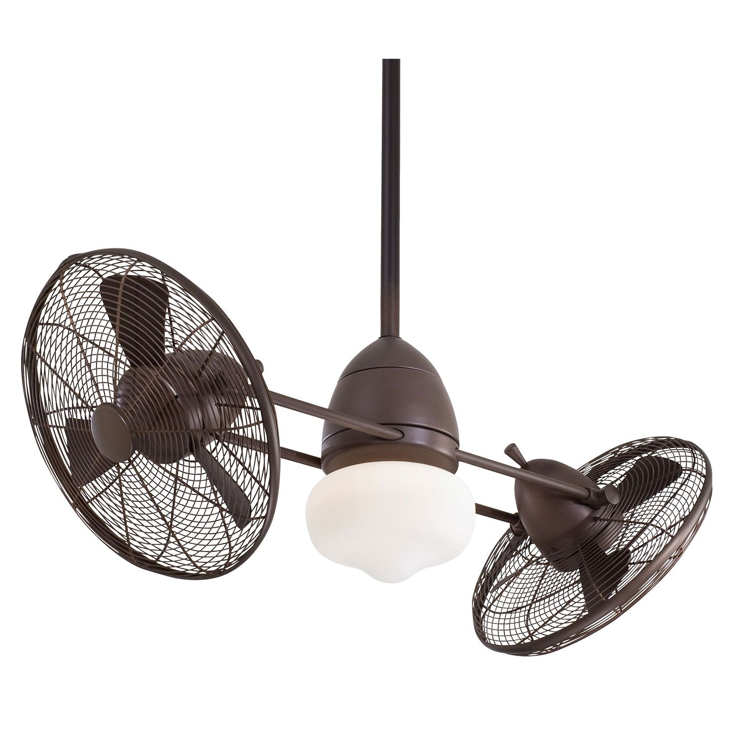 Minka Aire 42 Inch Gyro Wet Indoor/outdoor Oil Rubbed Bronze Ceiling Intended For Bronze Outdoor Ceiling Fans With Light (Photo 14 of 15)
