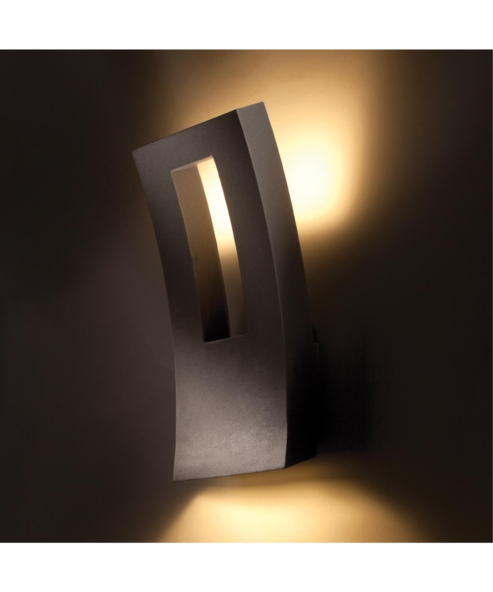Modern Forms Ws W2216 Dawn 7 Inch Wide 4 Light Outdoor Wall Light In Contemporary Outdoor Wall Lighting Fixtures (Photo 4 of 15)