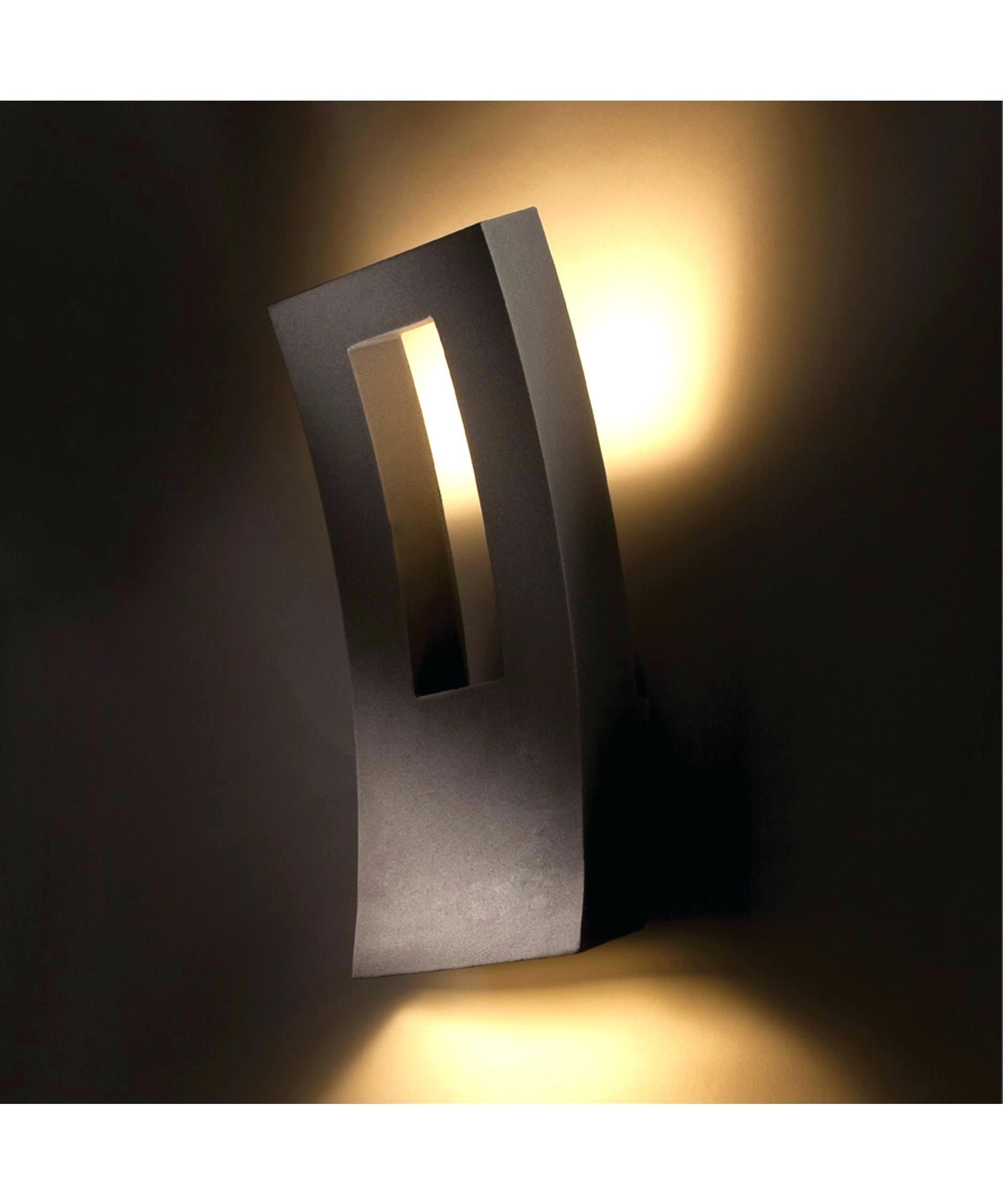 Modern Outdoor Wall Lighting Light Black Sconce Exterior Lights Uk With Contemporary Outdoor Lighting Sconces (Photo 2 of 15)