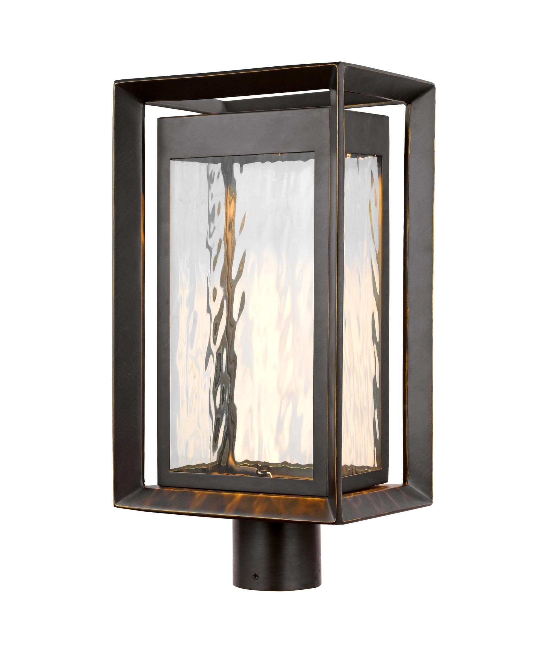 Murray Feiss Ol13707 Urbandale Energy Smart 1 Light Outdoor Post With Regard To Outdoor Wall And Post Lighting (View 12 of 15)