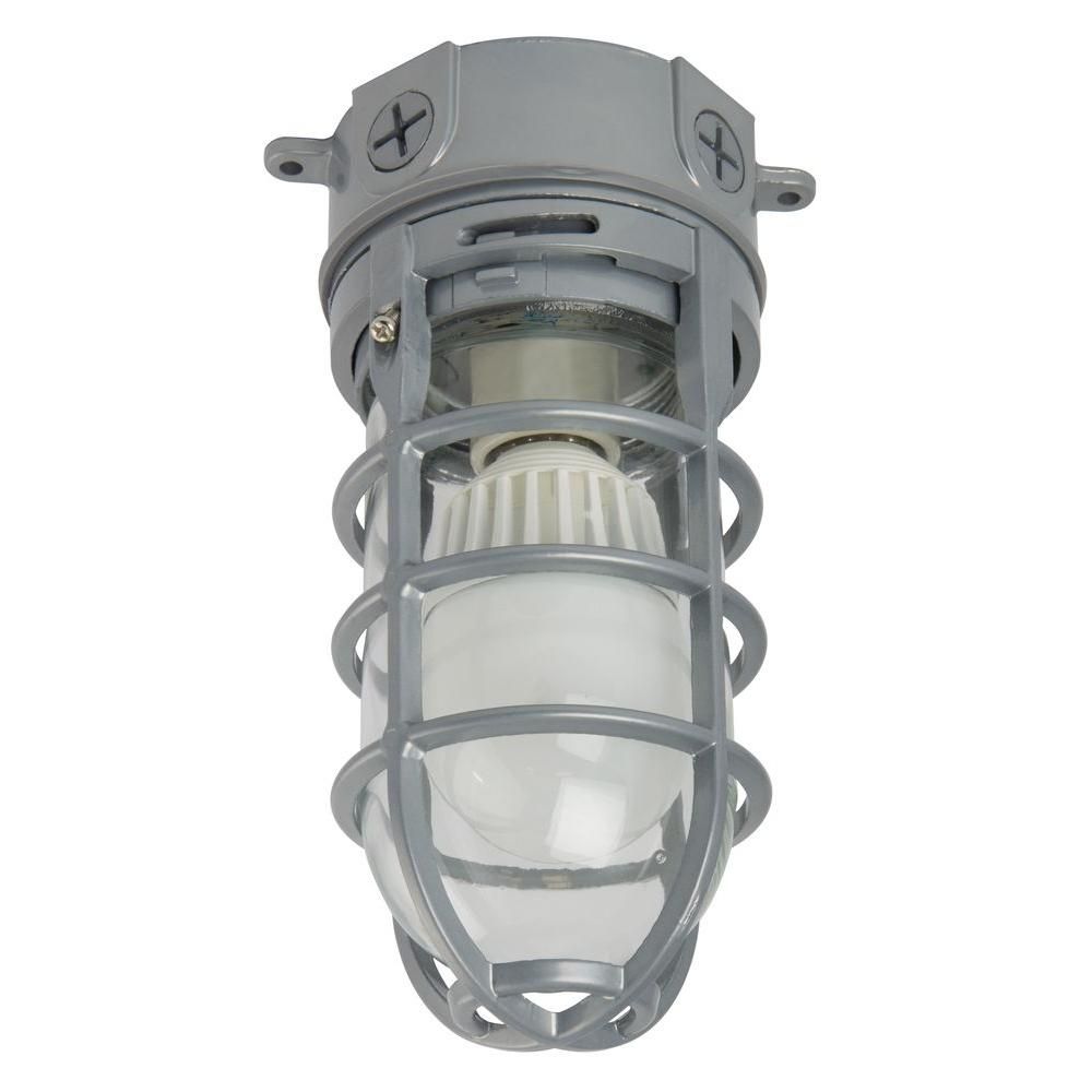 N 1 Light Grey Outdoor Led Ceiling/hanging Vapor Light Ovtled 120 Lp For Outdoor Ceiling Mount Led Lights (View 13 of 15)