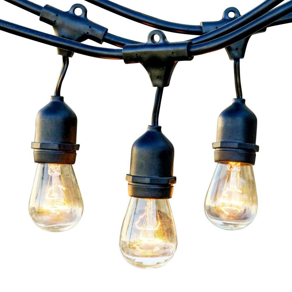 Featured Photo of 15 Best Hanging Outdoor String Lights at Home Depot