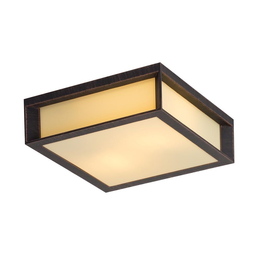 Orleans Outdoor Ceiling And Wall Lantern In Rust Black From Litecraft Within Craftsman Style Outdoor Ceiling Lights (View 9 of 15)