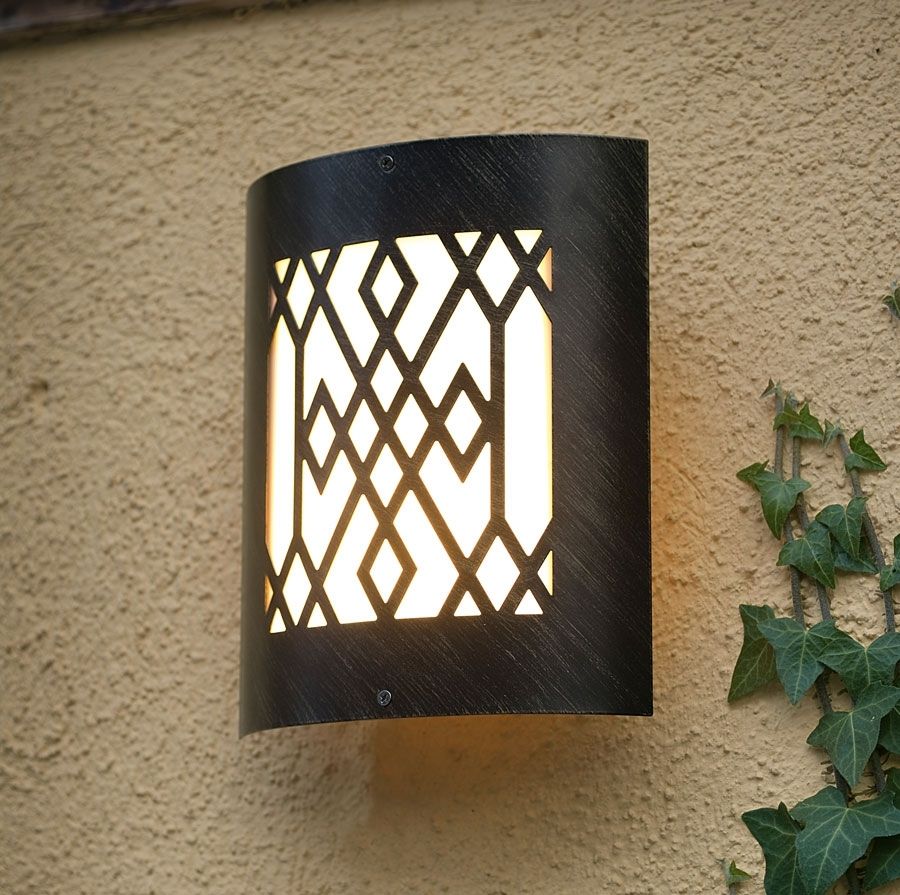Outdoor And Patio: Commercial Outdoor Wall Lighting Black With In Commercial Outdoor Wall Lighting (Photo 14 of 15)