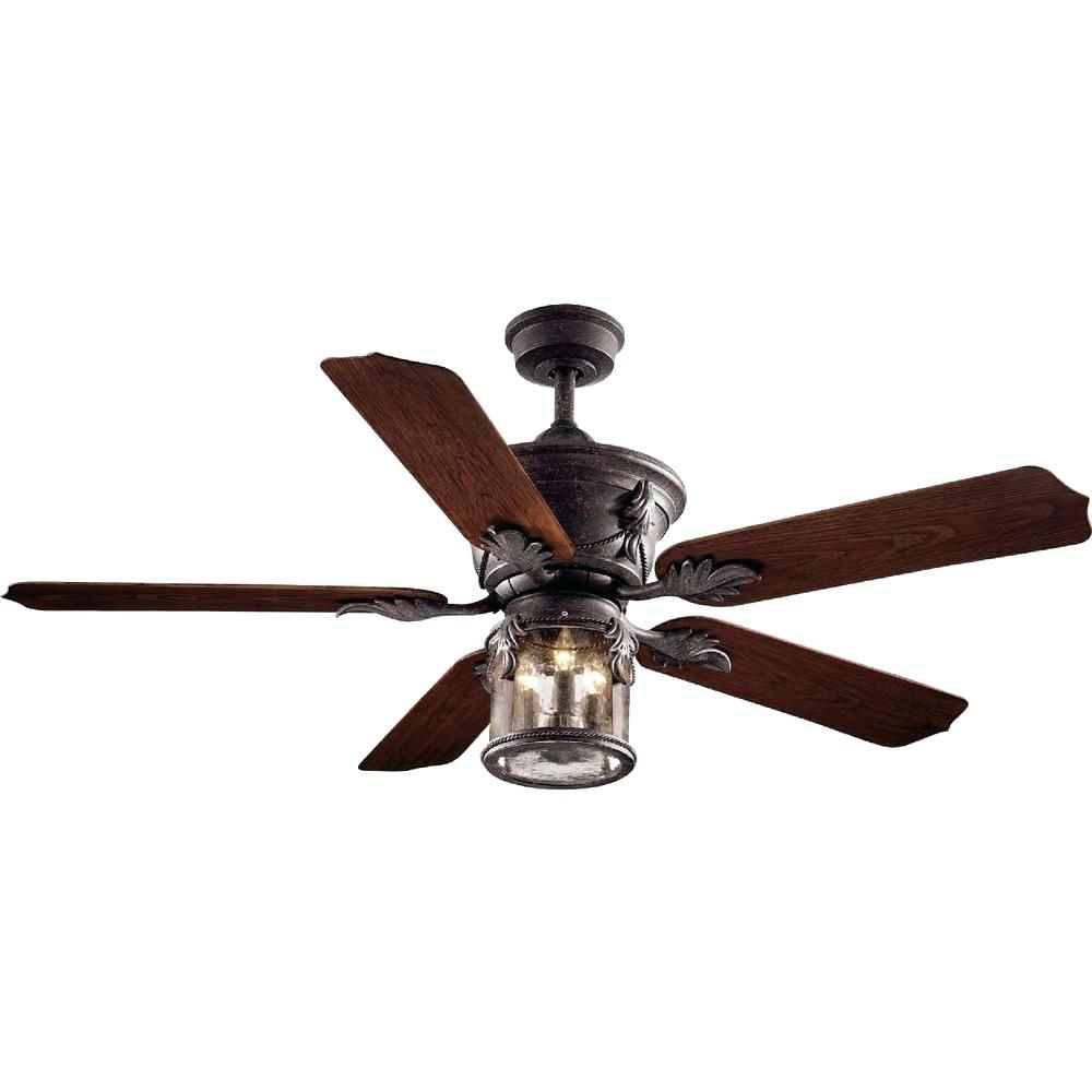 Outdoor Ceiling Fan With Remote Harbor Breeze 23 In Bronze Downrod In Outdoor Ceiling Fans With Lights And Remote (View 13 of 15)
