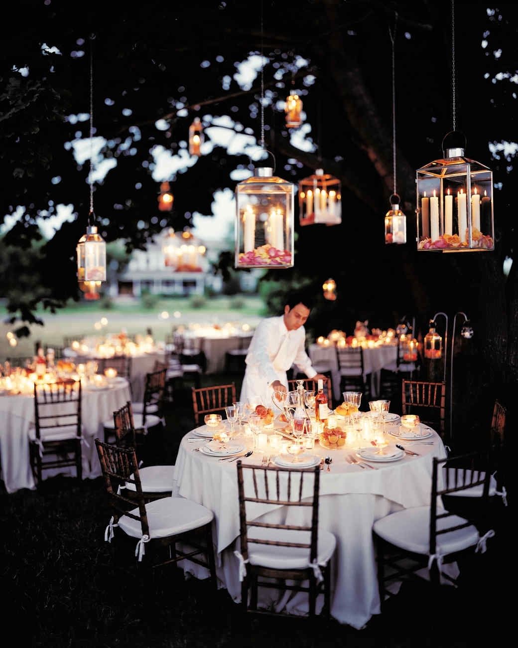 Outdoor Lighting Ideas Martha Stewart Lantern Themed Wedding Pertaining To Outdoor Hanging Lanterns For Wedding (Photo 5 of 15)