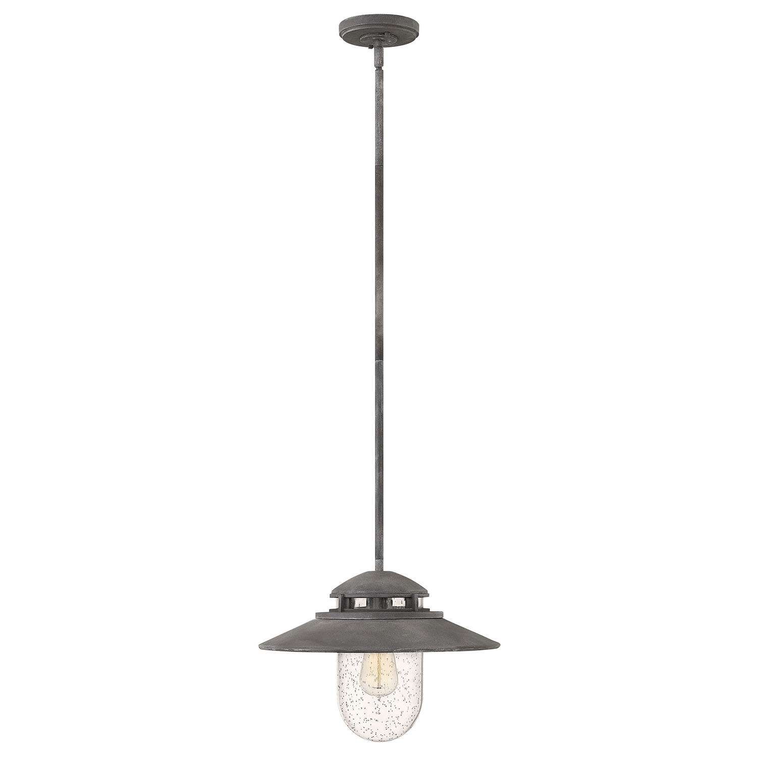 Outdoor Pendant Light Crystal Pendant Light‚ Brushed Nickel Mini With Regard To Commercial Outdoor Hanging Lights (View 15 of 15)