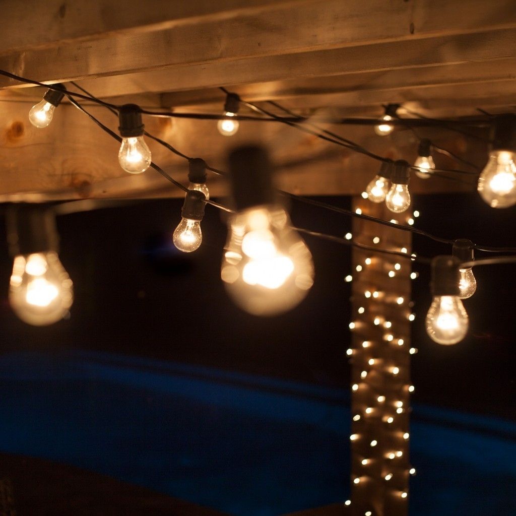 Outdoor String Lights Home Depot Digihome Also For Patio 2017 Regarding Home Depot Outdoor String Lights (Photo 2 of 15)