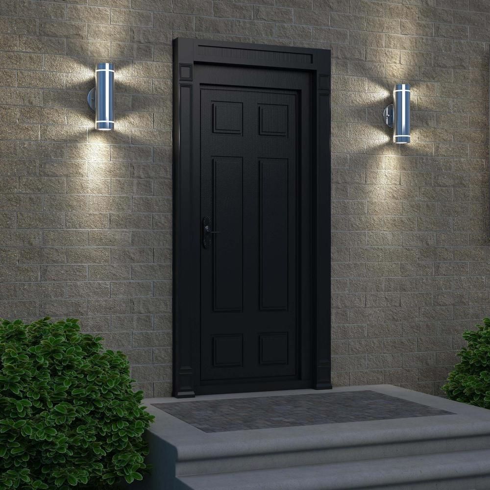 Outstanding Stainless Steel Light Fixtures 2017 Design – Stainless Within Elegant Outdoor Wall Lighting (View 5 of 15)