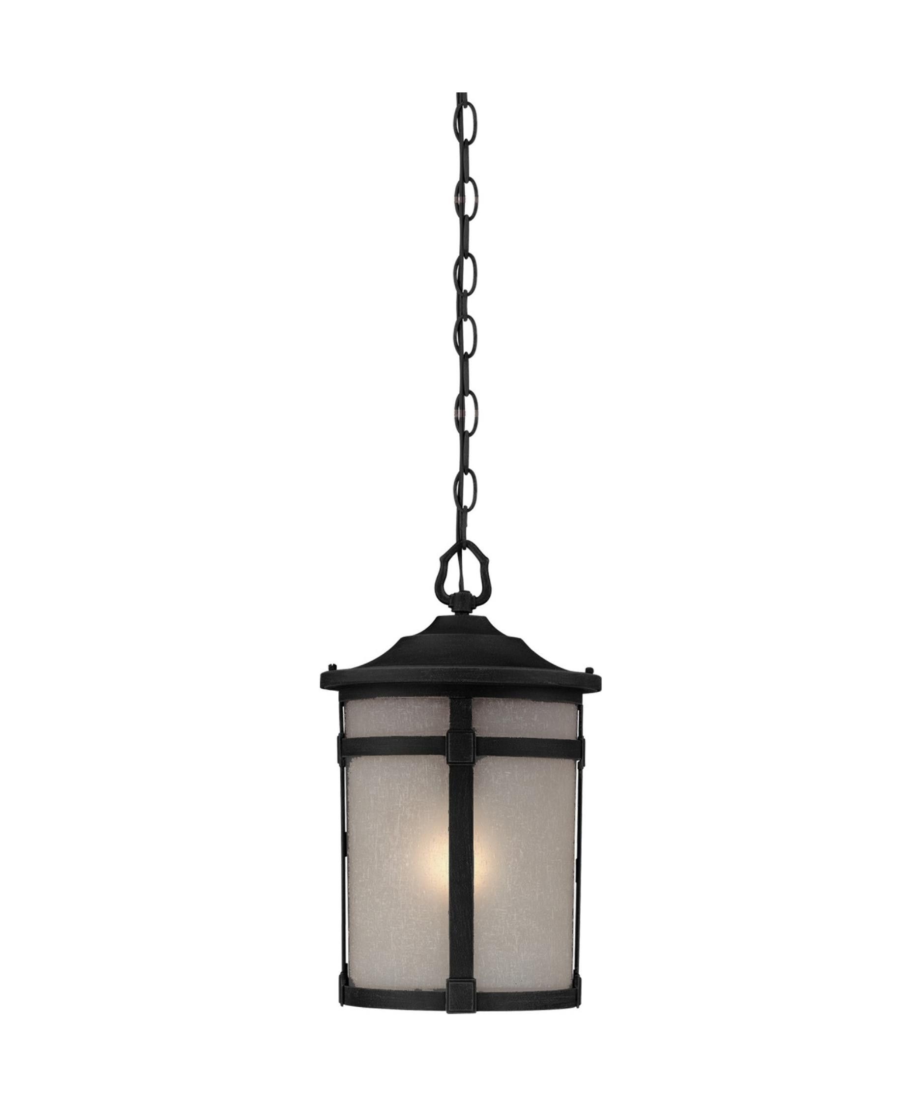 Patio Lights Lowes Unique Artcraft St Moritz 10 Inch Wide 1 Light Intended For Outdoor Hanging Lanterns At Lowes (Photo 13 of 15)
