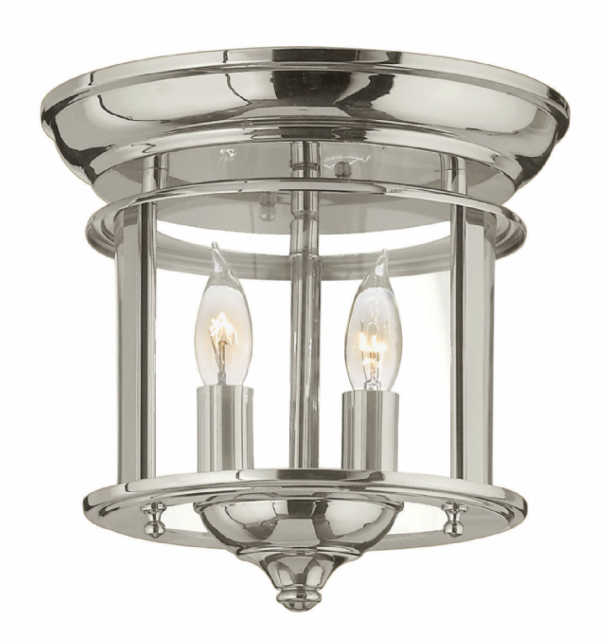 Polished Nickel Gentry > Interior Ceiling Mount With Flush Mount Hinkley Lighting (View 6 of 15)