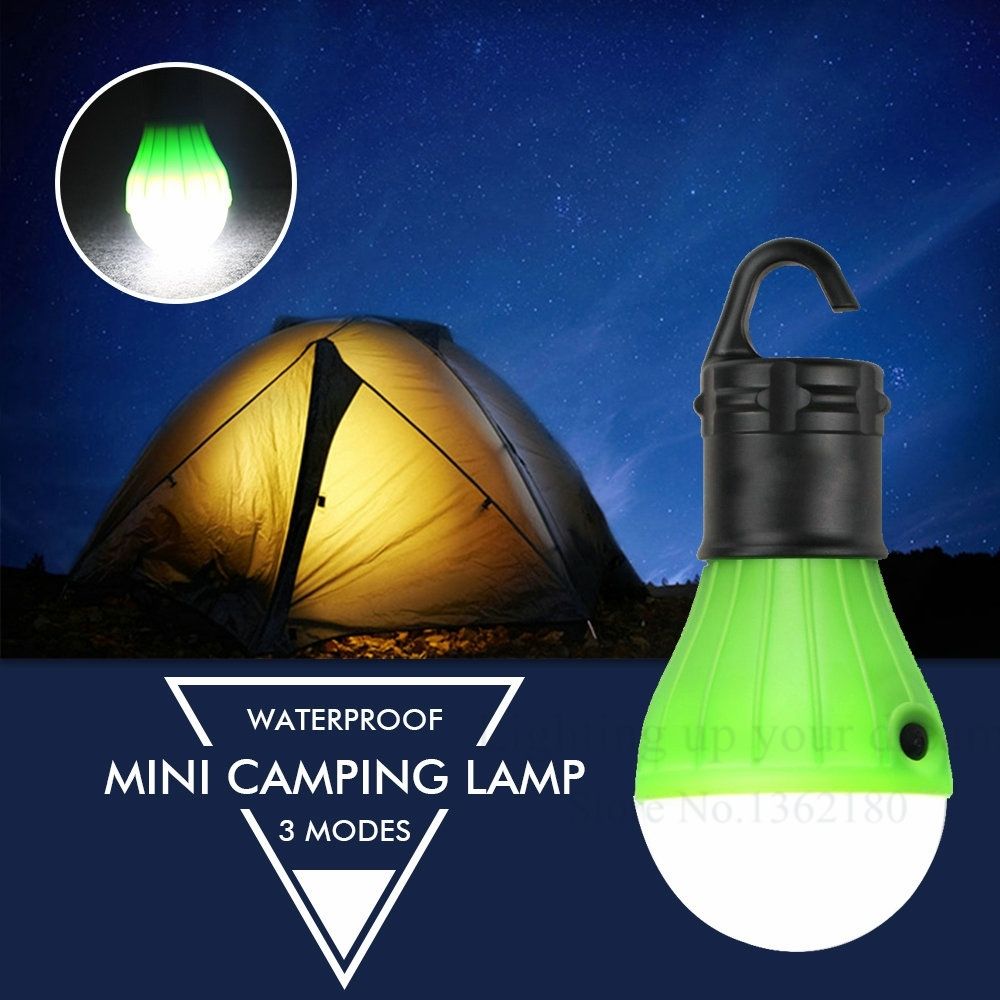 Portable Outdoor Hanging Tent Camping Light Lantern,soft Night Light Throughout Outdoor Hanging Lights With Battery (Photo 10 of 15)