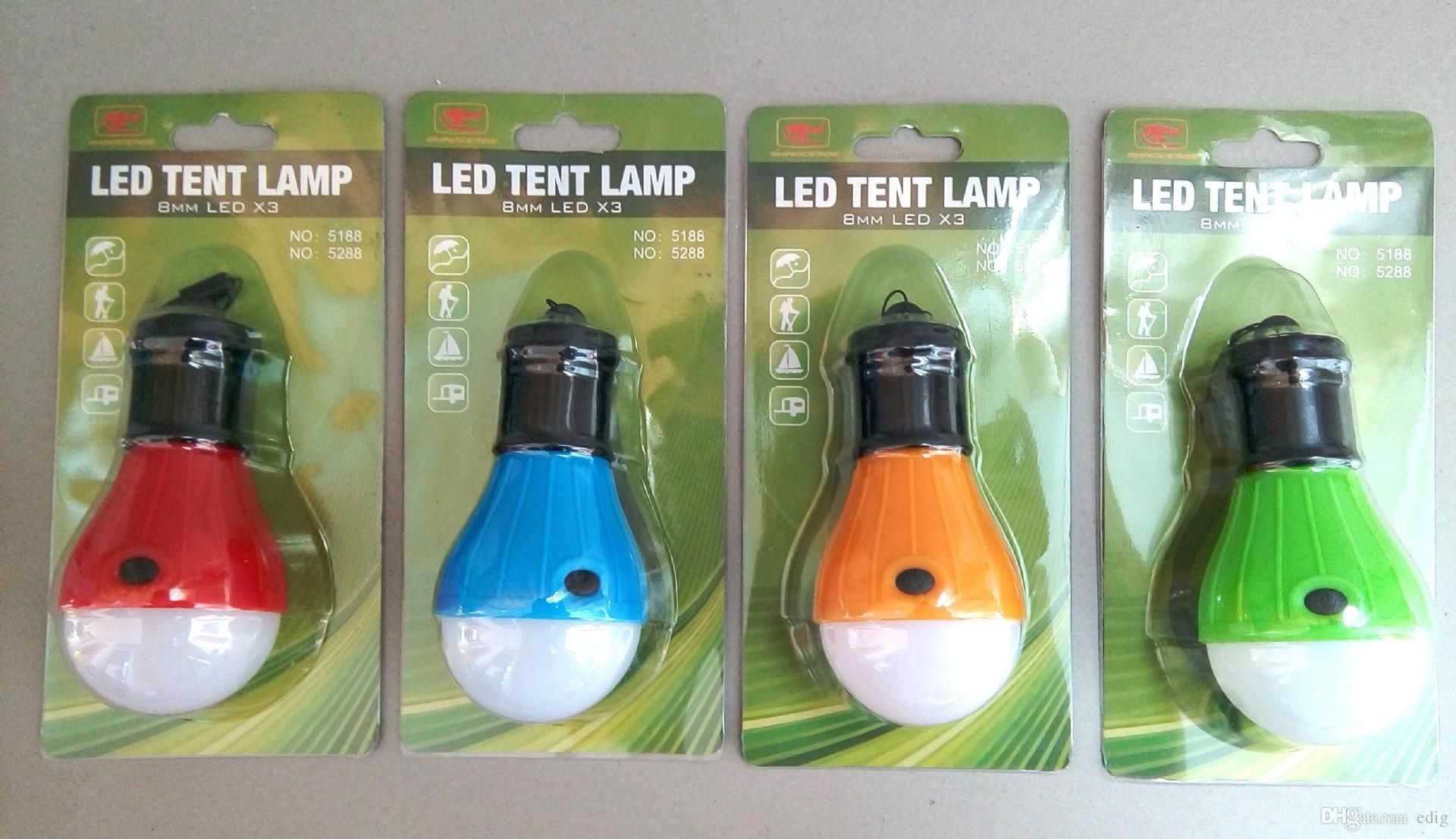 Premium Soft Light Outdoor Hanging 8mm 3 Led Camping Tent Light Bulb With Regard To Outdoor Hanging Camping Lights (View 12 of 15)