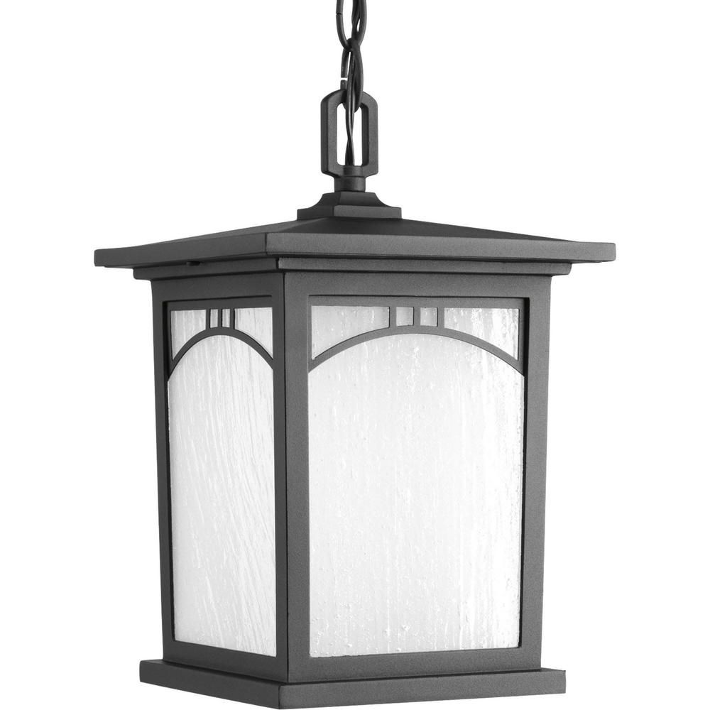 Progress Lighting Residence Collection 1 Light Outdoor Textured For Led Outdoor Hanging Lanterns (View 10 of 15)