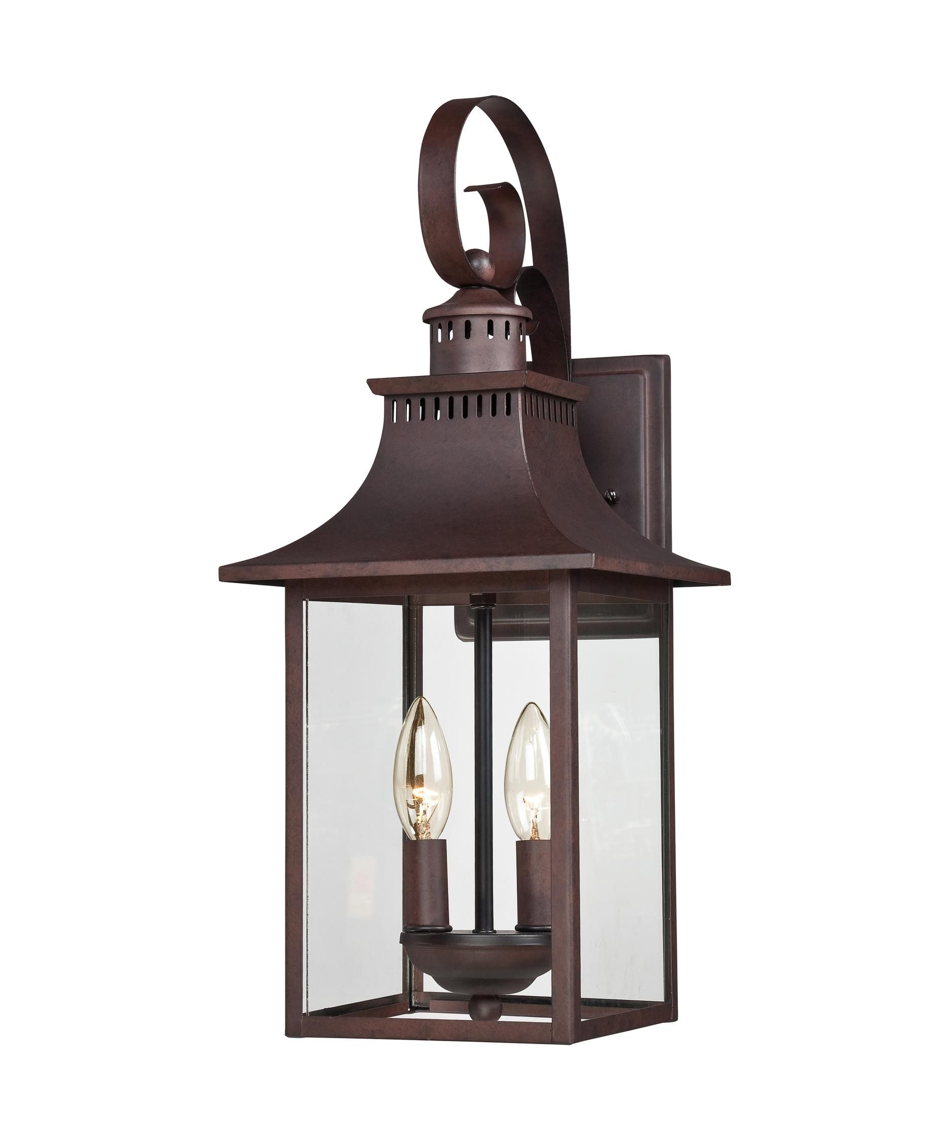 Quoizel Ccr8408 Chancellor 8 Inch Wide 2 Light Outdoor Wall Light Pertaining To Quoizel Outdoor Wall Lighting (Photo 3 of 15)
