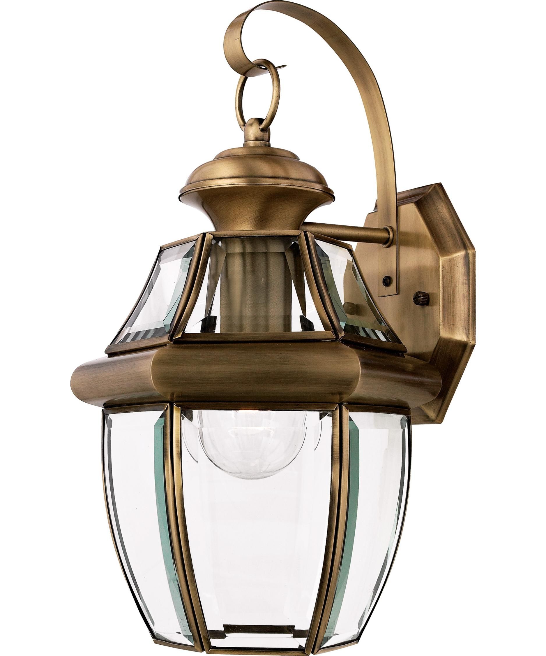 Quoizel Ny8316 Newbury 9 Inch Wide 1 Light Outdoor Wall Light Inside Outdoor Wall Lantern Lighting (Photo 5 of 15)