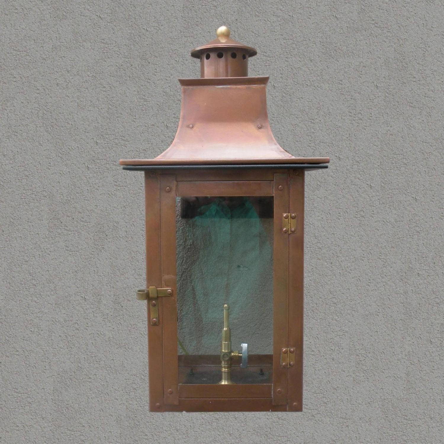 Regency Gl21 Faye Rue Small Natural Gas Light With Open Flame Burner With Regard To Outdoor Wall Mount Gas Lights (View 3 of 15)