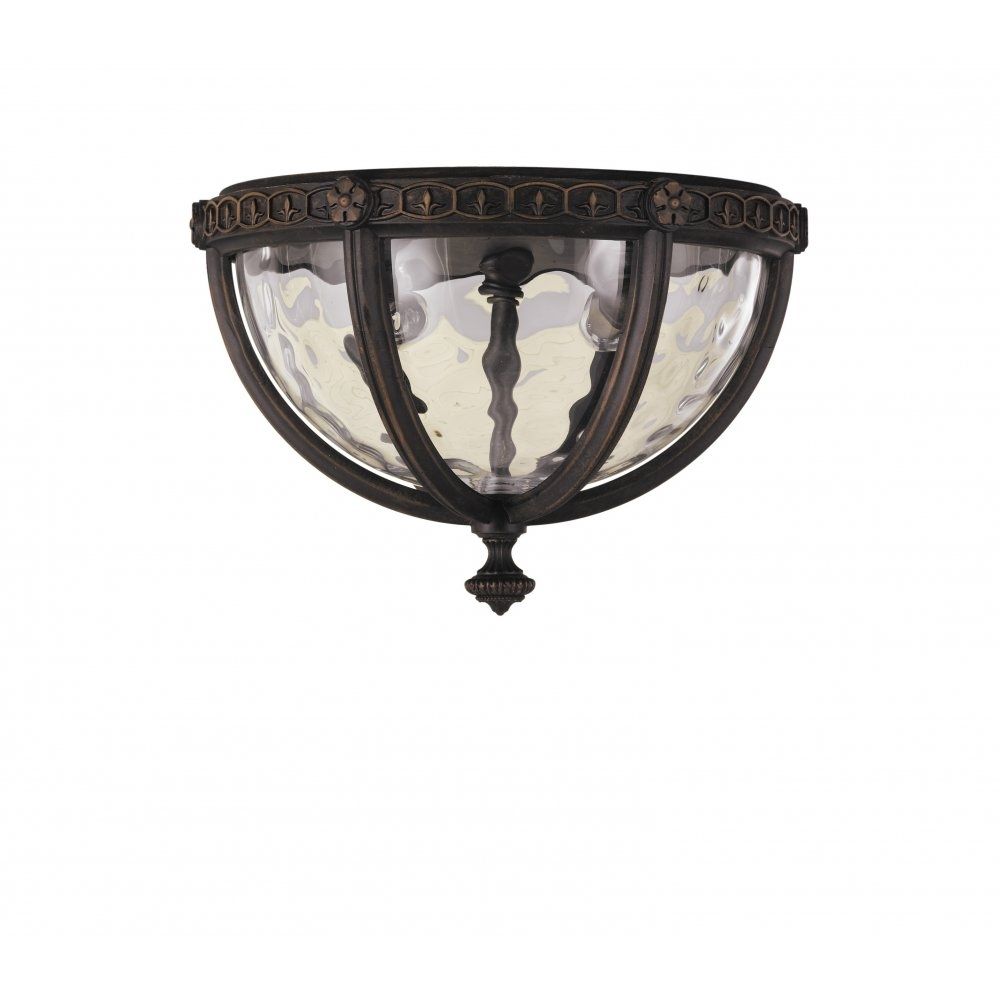 Regent Court Outdoor | Feiss Traditional Ceiling Lights | Walnut Ip44 Regarding Traditional Outdoor Ceiling Lights (Photo 4 of 15)
