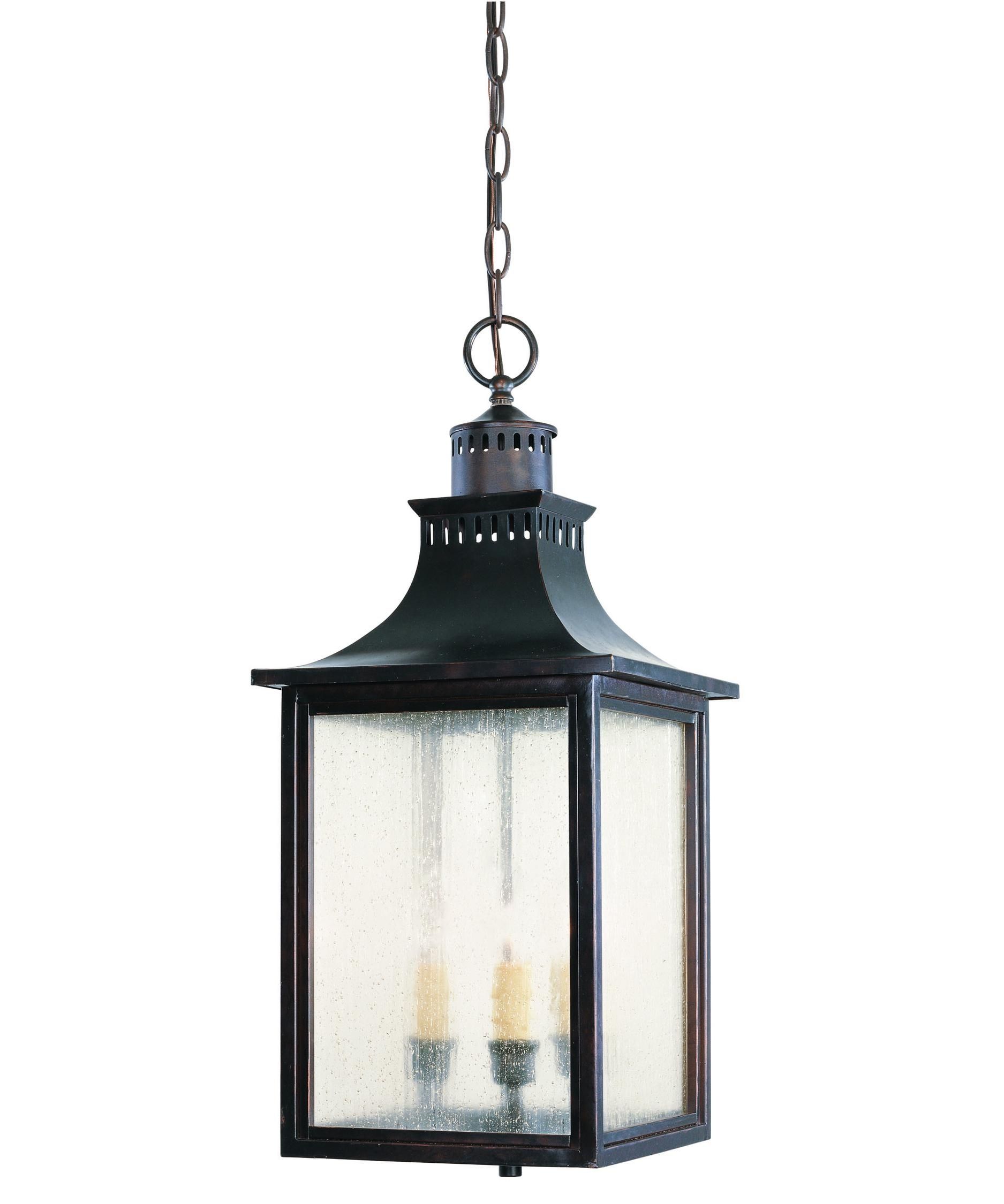 Savoy House 5 256 Monte Grande 10 Inch Wide 3 Light Outdoor Hanging Intended For Led Outdoor Hanging Lanterns (Photo 15 of 15)