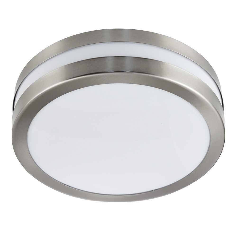 Searchlight 2641 28 Stainless Steel Ip44 2 Light Flush Outdoor With Pertaining To Stainless Steel Outdoor Ceiling Lights (Photo 5 of 15)