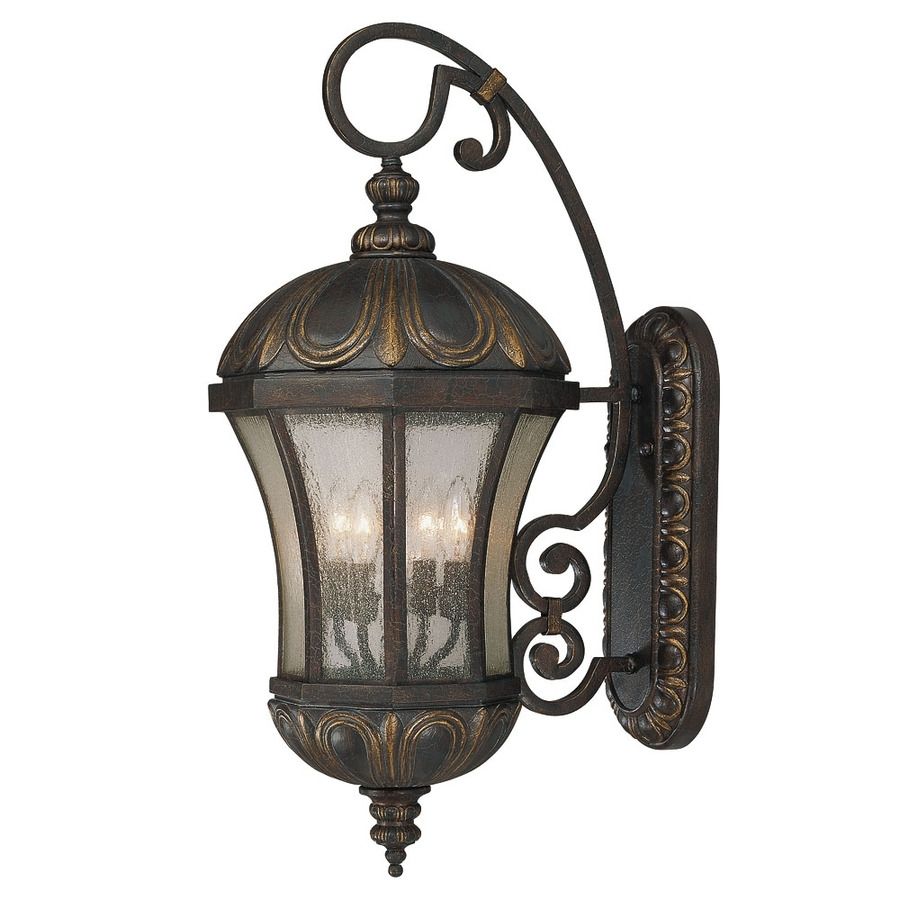 Shop 30.37 In H Old Tuscan Outdoor Wall Light At Lowes With Tuscan Outdoor Wall Lighting (Photo 6 of 15)