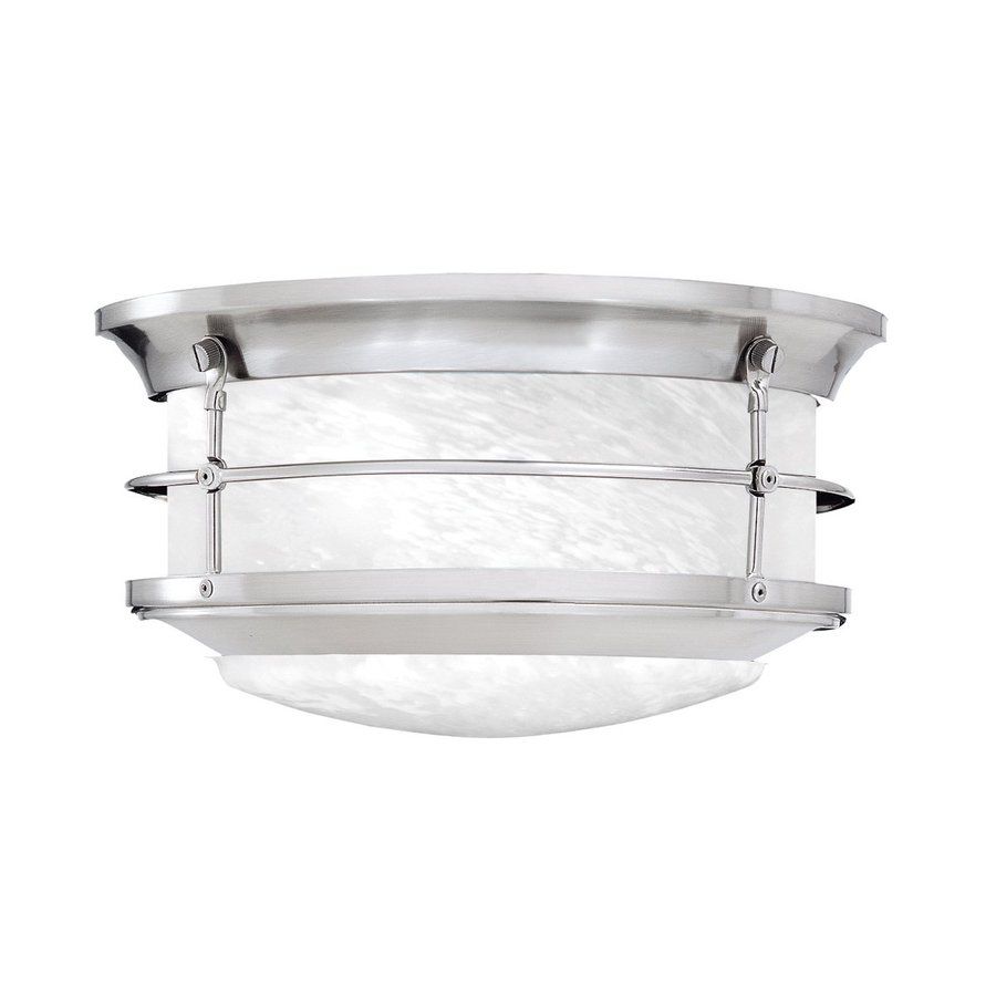 Shop Outdoor Flush Mount Lights At Lowes For White Outdoor Ceiling Lights (Photo 2 of 15)