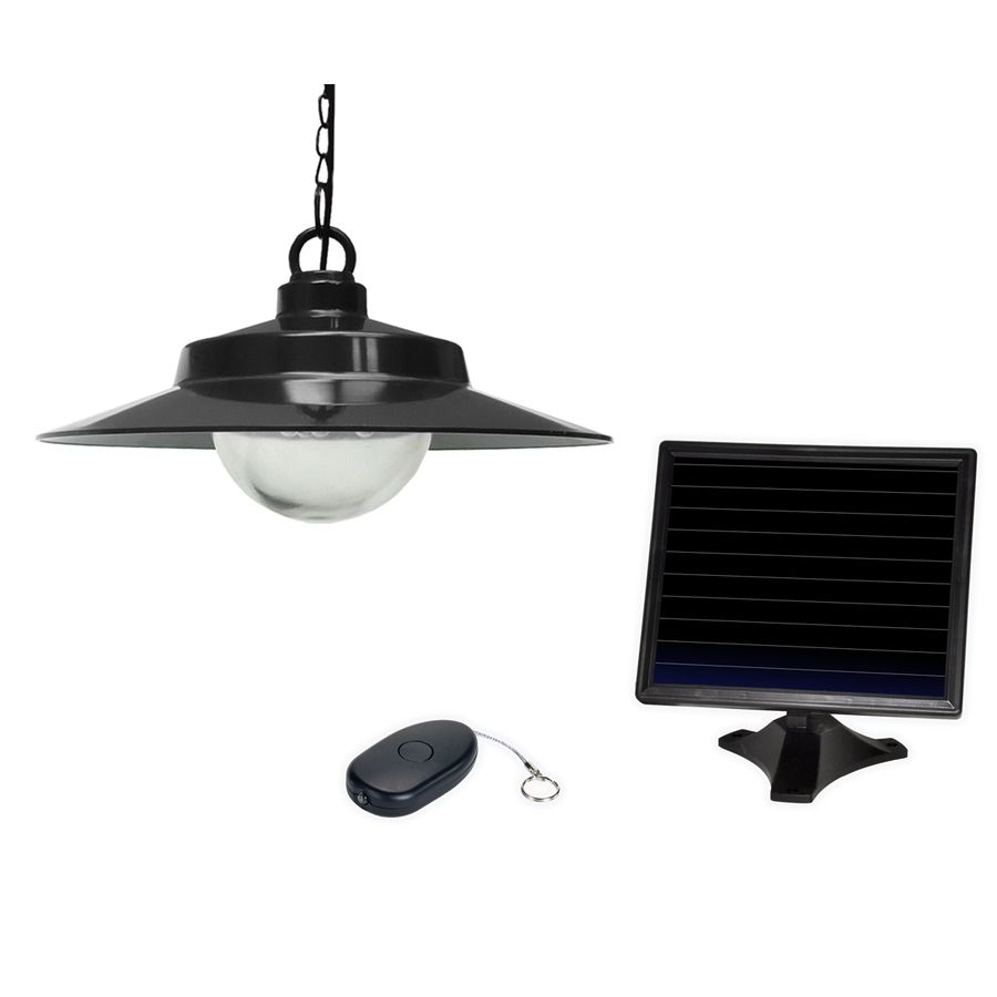 Shop Sunforce 5.31 In Black Solar Outdoor Pendant Light At Lowes In Outdoor Hanging Lights At Lowes (Photo 11 of 15)