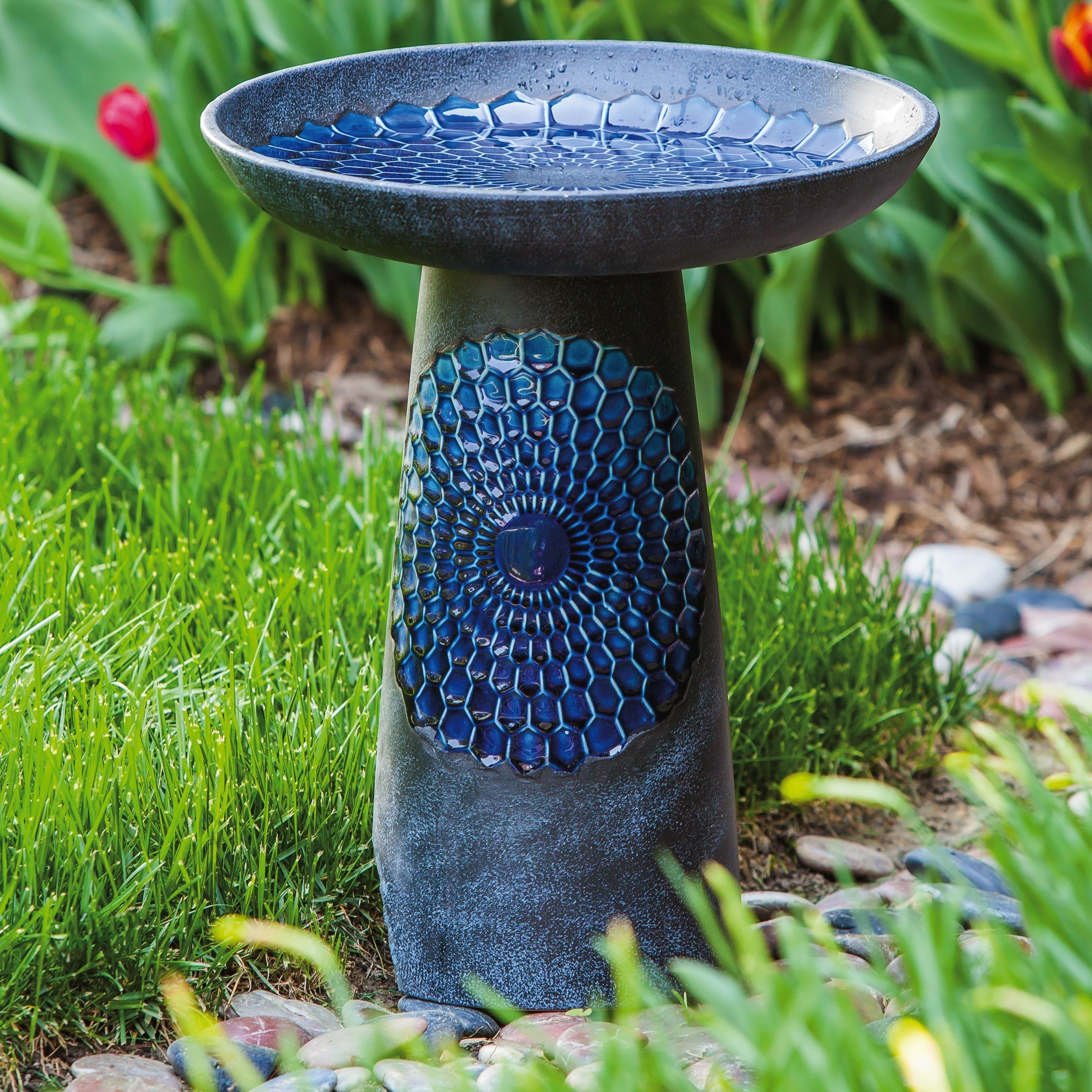 Shop Wayfair For All Bird Baths To Match Every Style And Budget Pertaining To Wayfair Landscape Lighting For Mini Garden (View 14 of 15)