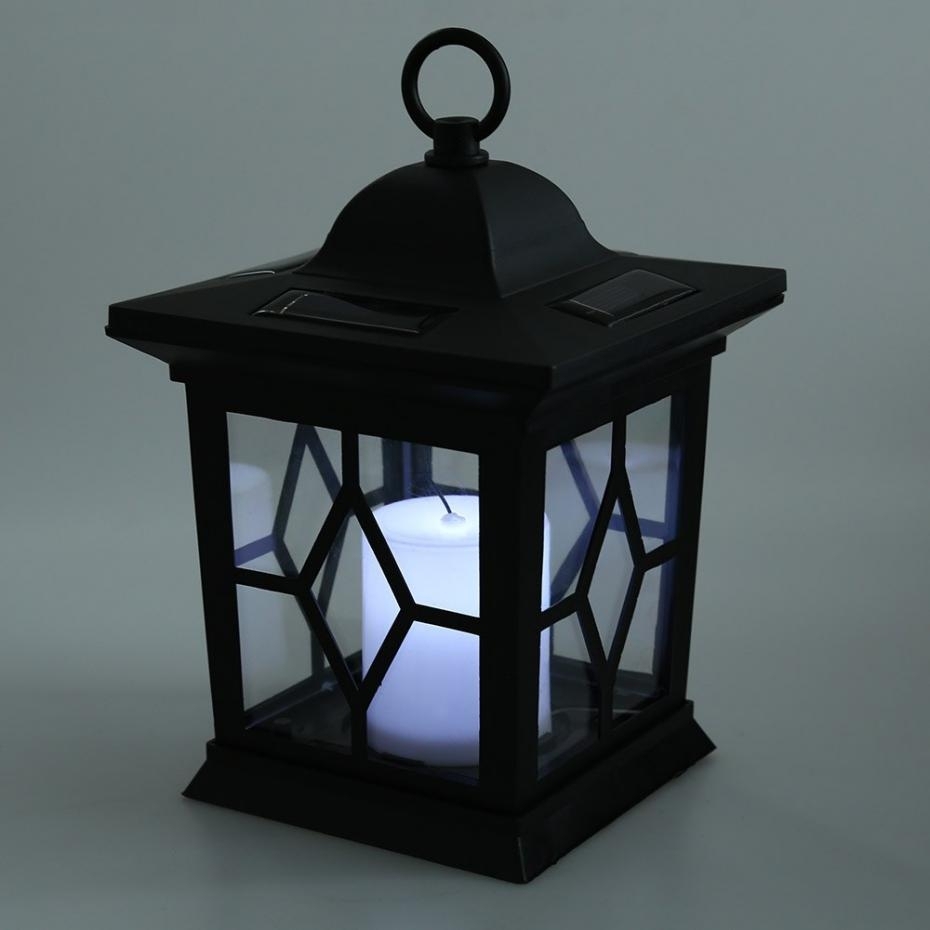 15 Collection of Solar Powered Outdoor Hanging Lanterns