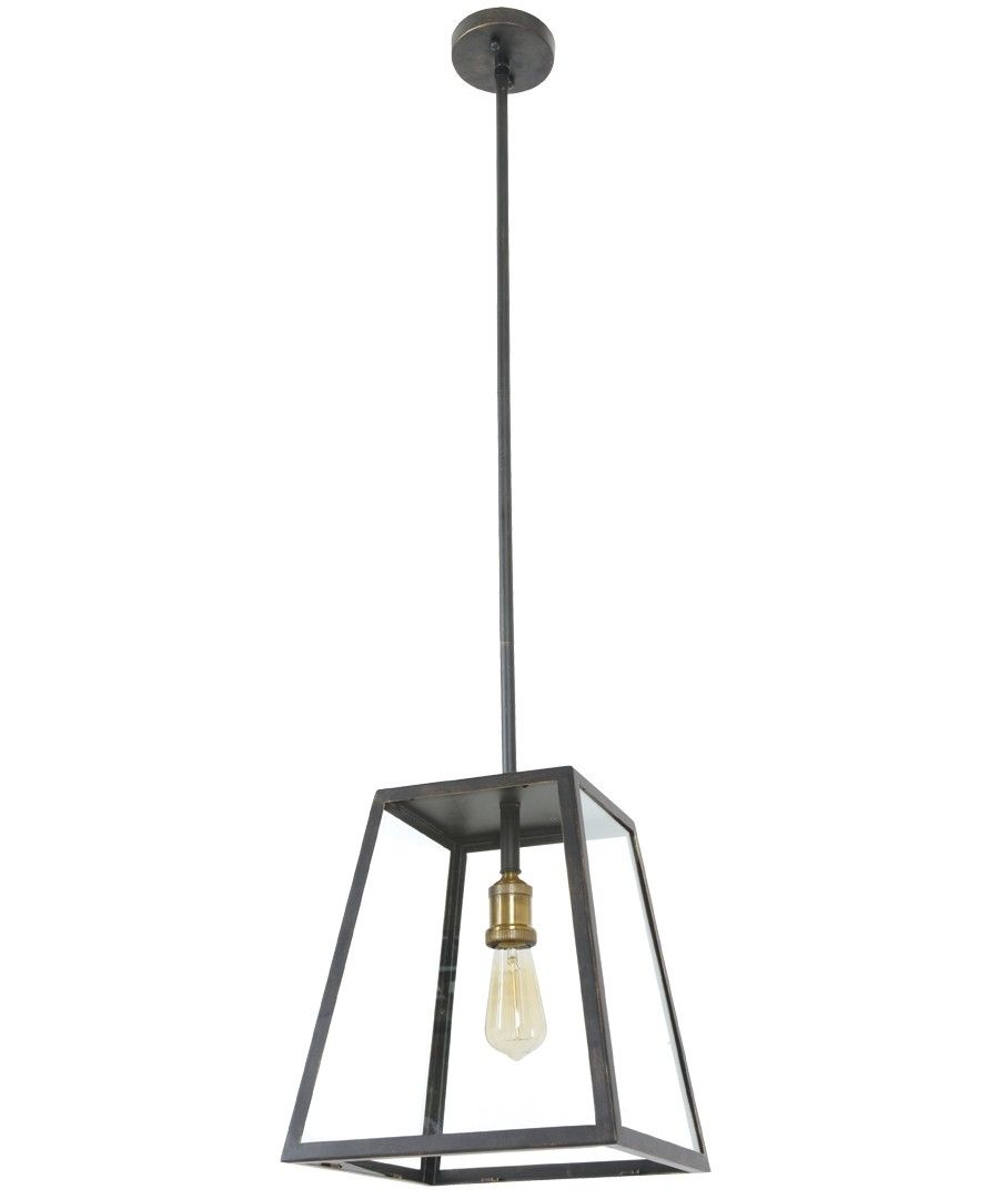 Southampton 1 Light Large Exterior Pendant In Antique Black In Large Outdoor Ceiling Lights (Photo 3 of 15)