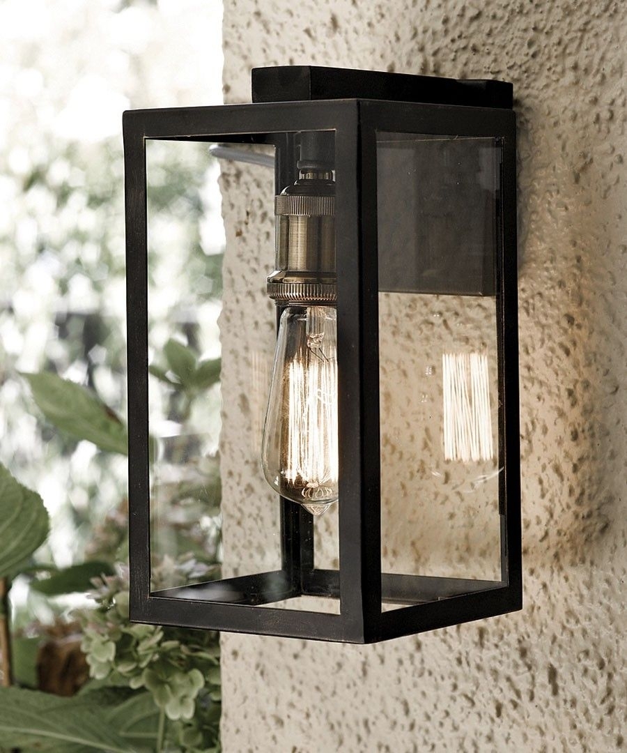 Southampton 1 Light Small Wall Bracket In Antique Black | Home In Beacon Lighting Outdoor Wall Lights (Photo 1 of 15)