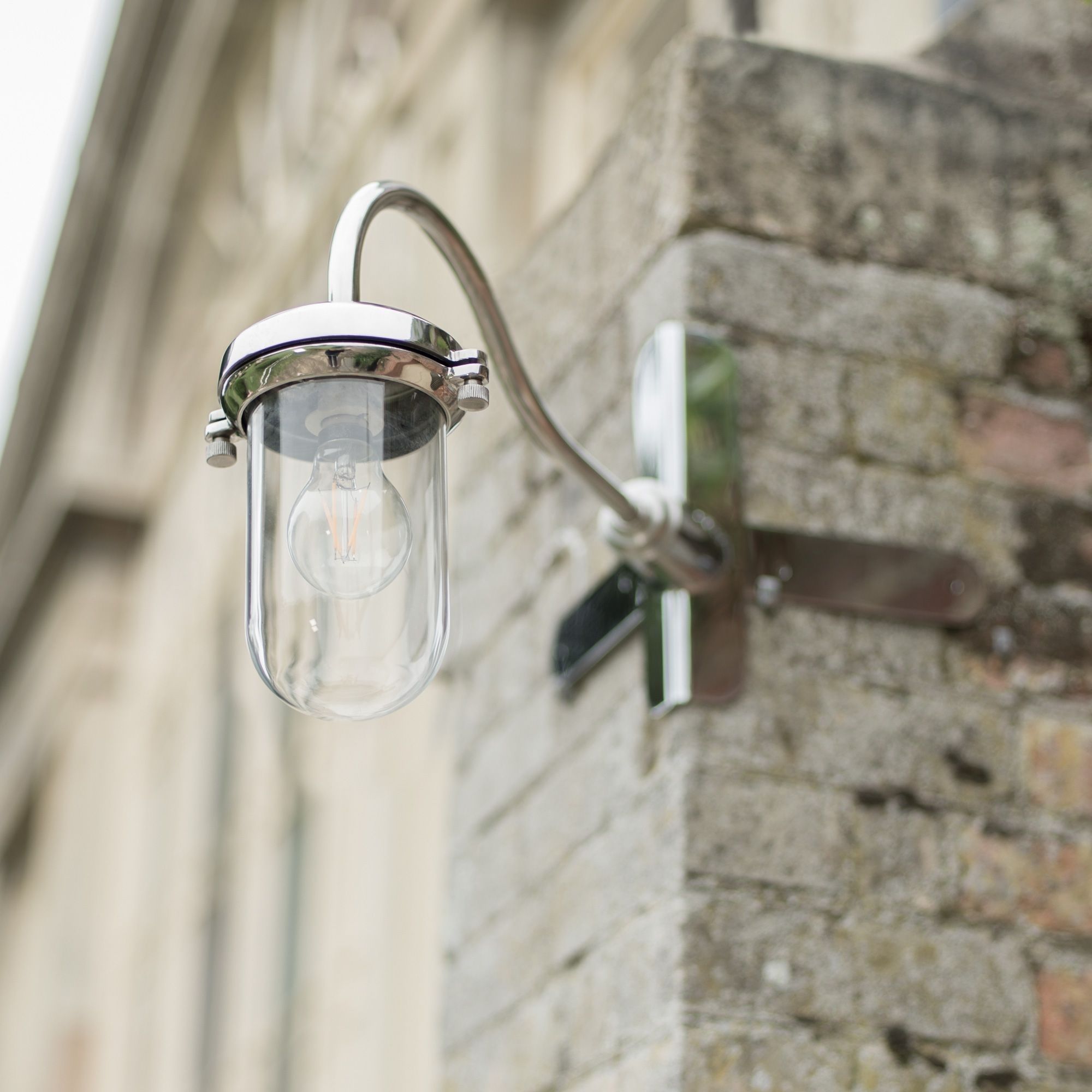 This #stainless #steel #outdoor #light. Is Perfect For Being #corner With Outdoor Corner Wall Lighting (Photo 2 of 15)