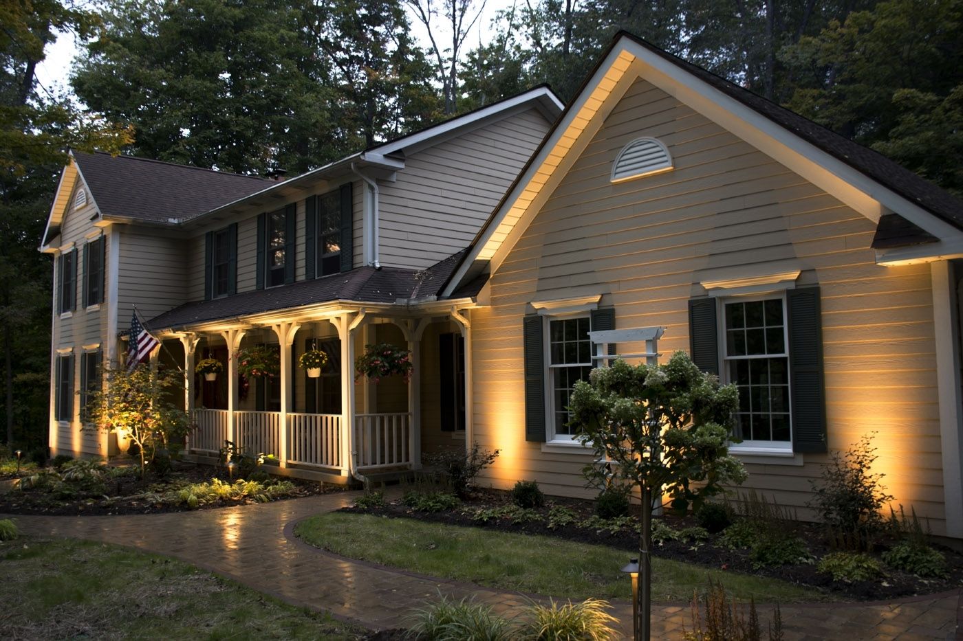 Twinsburg Ohio Led Outdoor Lighting And Led Landscape Lighting With Regard To Cottage Outdoor Lighting (Photo 13 of 15)