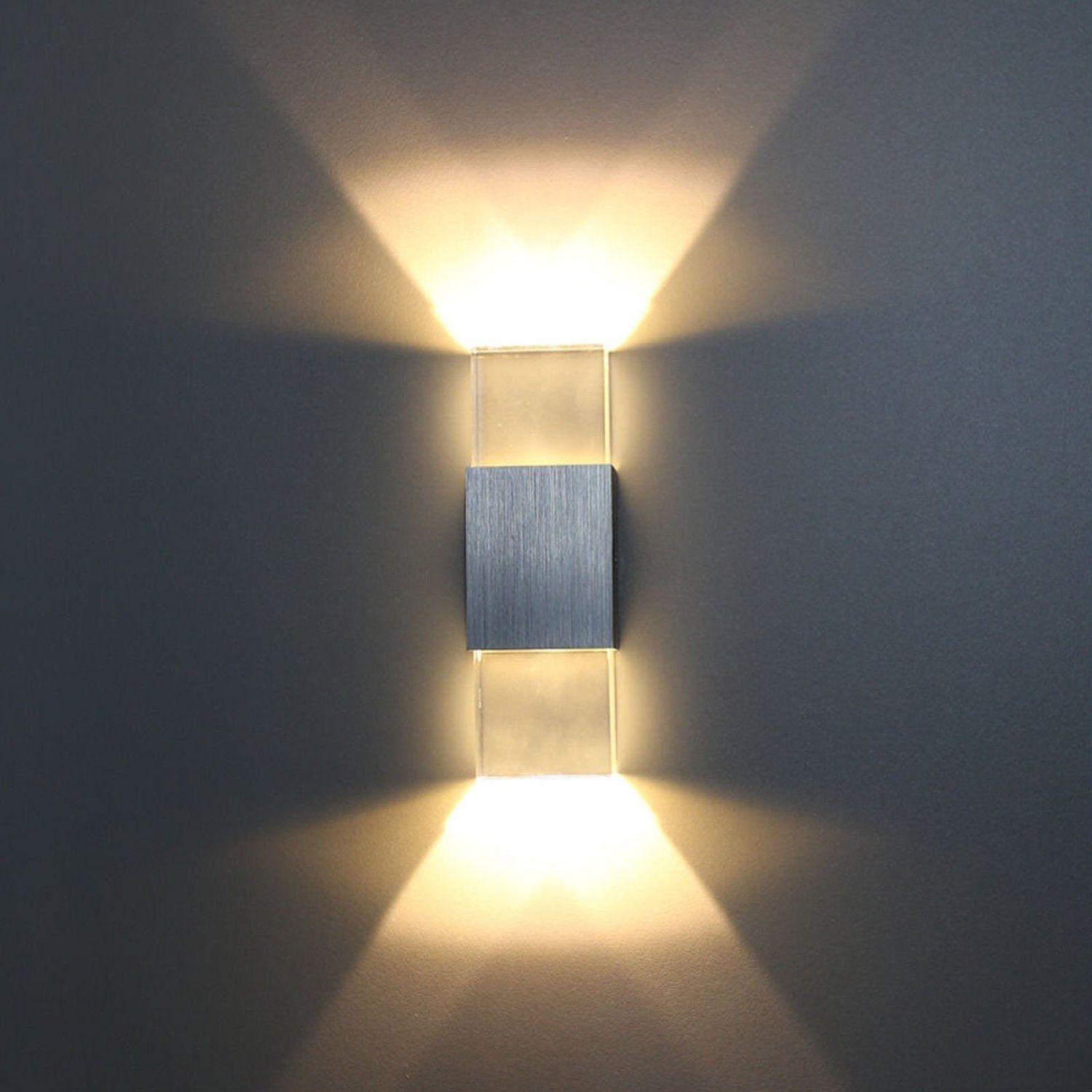 Up Down Wall Light Sconces — Home Ideas Collection : Wall Light For Battery Outdoor Wall Lighting (View 8 of 15)