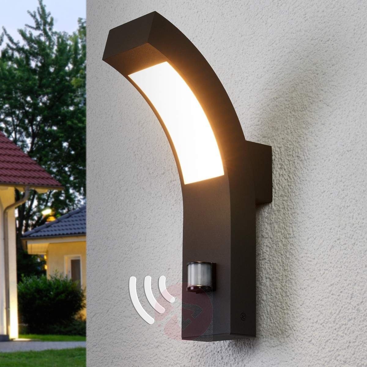Wall Lamp To Enhance The Decoration Of The Wall | Home Design For Outside Wall Lights For House (Photo 8 of 15)