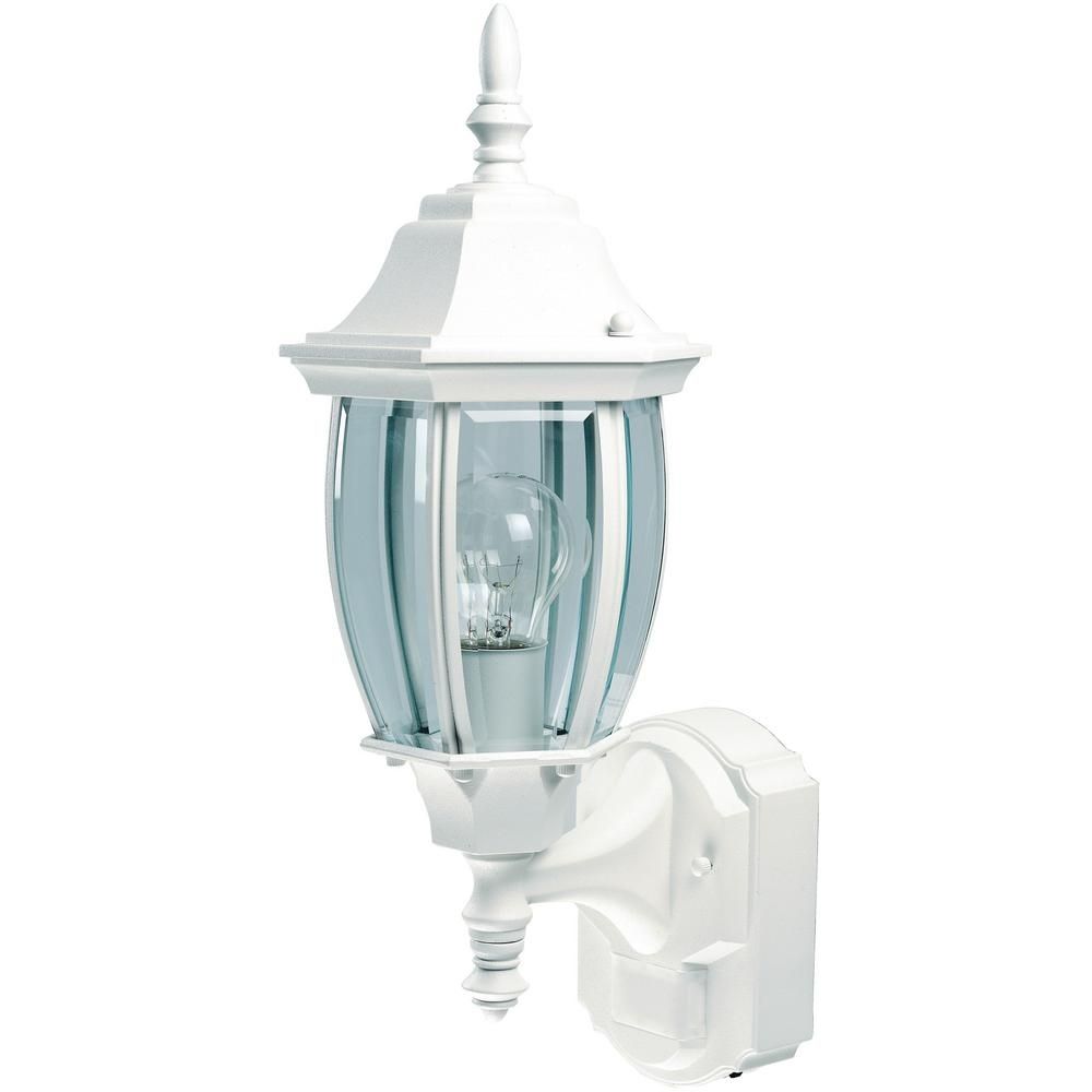 White – Outdoor Wall Mounted Lighting – Outdoor Lighting – The Home For White Outdoor Wall Mounted Lighting (Photo 4 of 15)