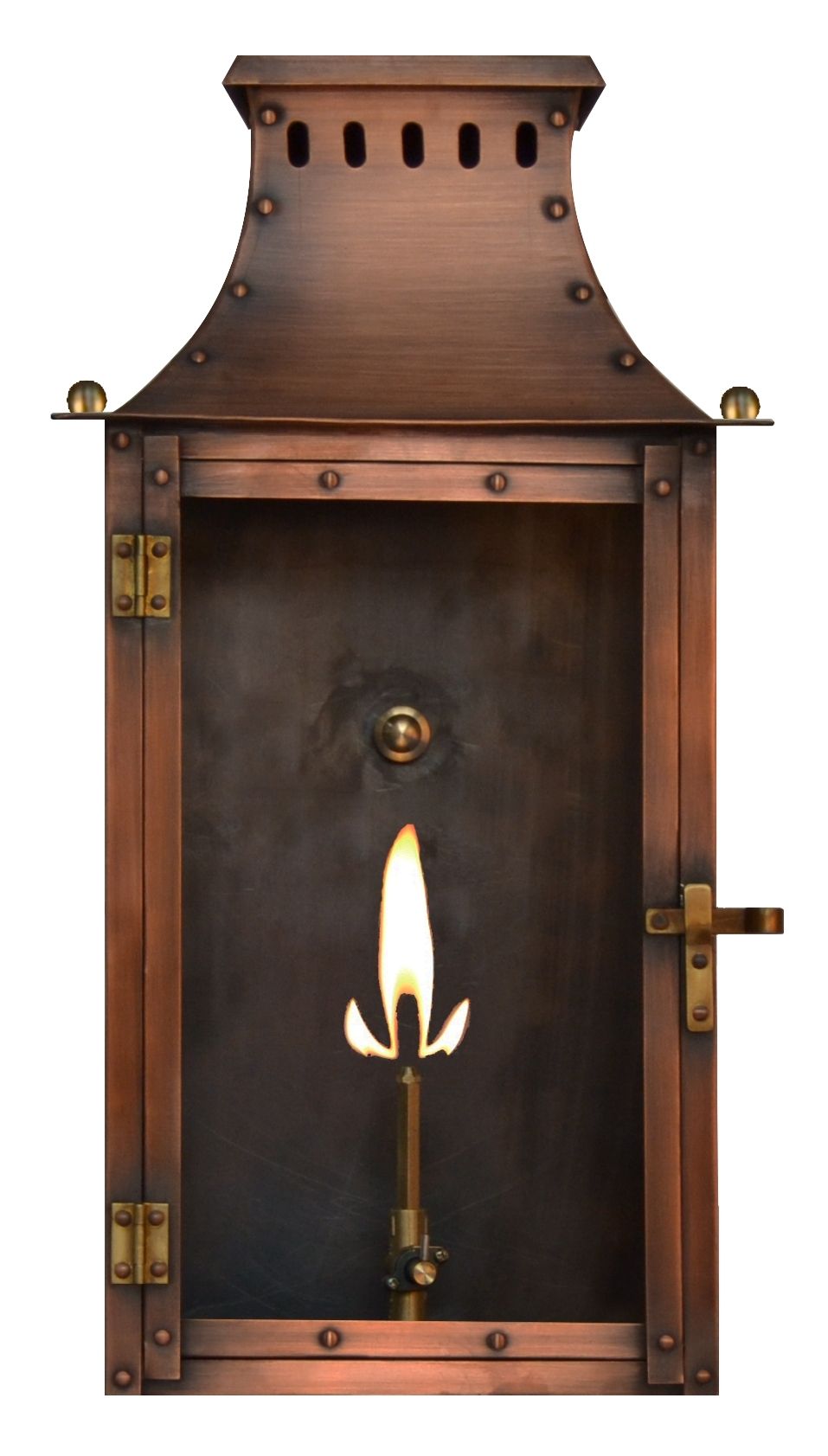 Yorktown Gas Lantern | The Coppersmith Lanterns | Pinterest | Gas Pertaining To Outdoor Wall Gas Lights (View 5 of 15)