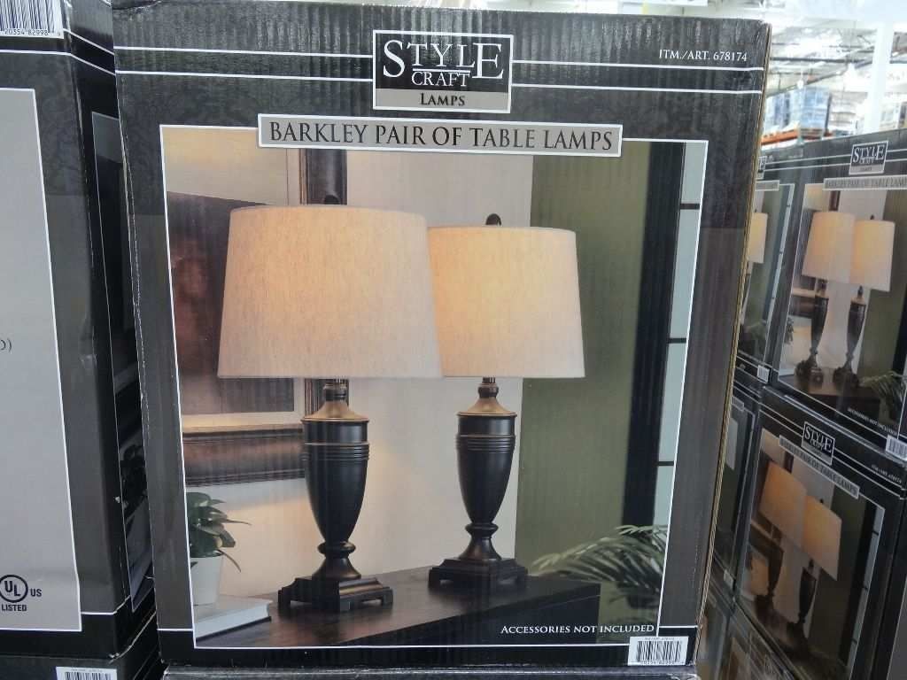 14 Beautiful Stylecraft 3 Light Floor Lamp Costco | Lighting Ideas Within Costco Living Room Table Lamps (View 15 of 15)