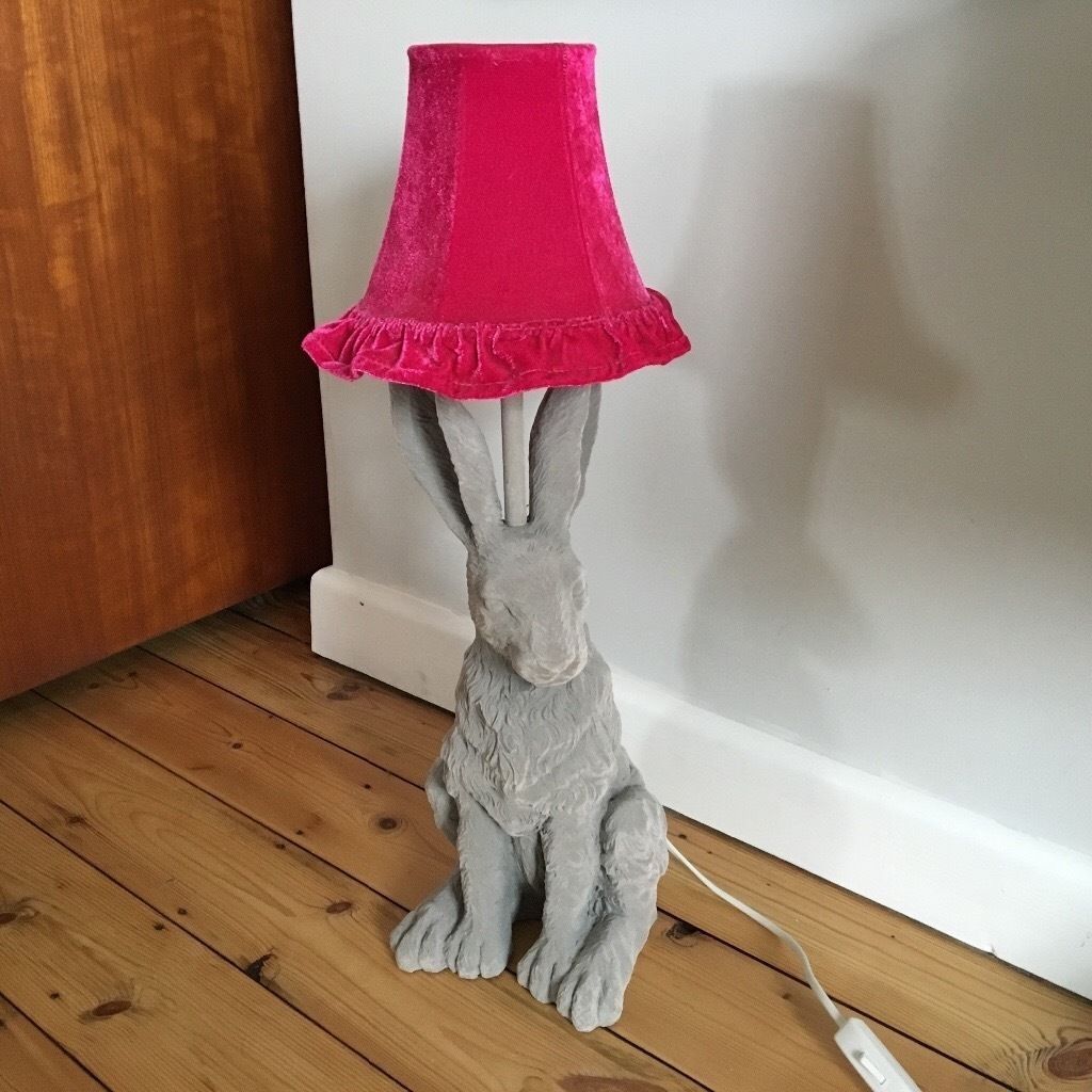 Abigail Ahern Designer Hare Bedside Table Lamp (debenhams) | In Throughout Debenhams Table Lamps For Living Room (View 12 of 15)
