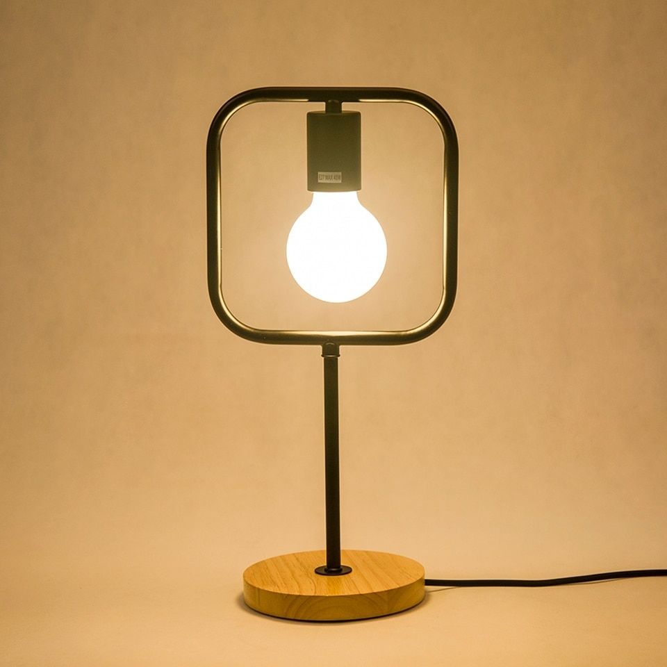 Contracted Creative Office Desk Lamps,vintage Loft Iron Table Lamp With Vintage Living Room Table Lamps (Photo 8 of 15)