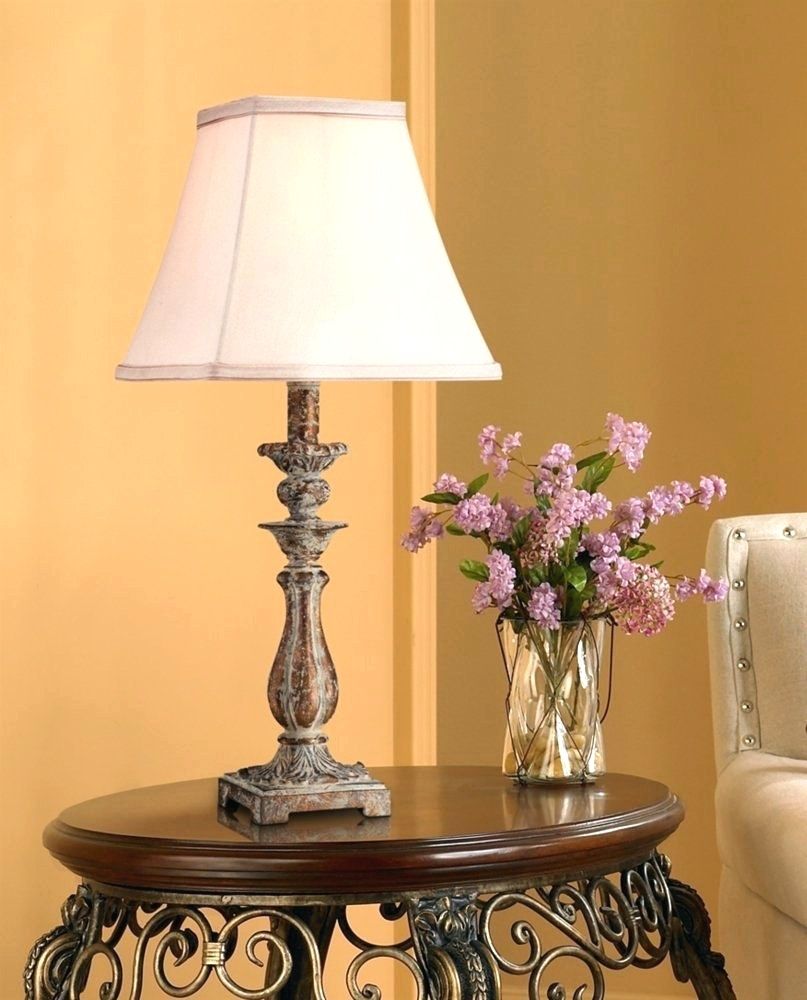 Country Table Lamps Living Room Elegant Table Lamps French Country Regarding Country Style Living Room Table Lamps (Photo 8 of 15)