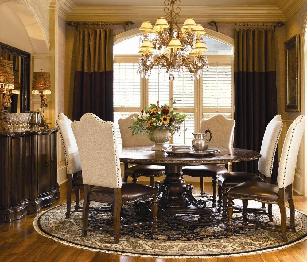 Furniture & Accessories. Best Style Dining Room Table Sets: Round With Regard To Formal Living Room Table Lamps (Photo 7 of 15)