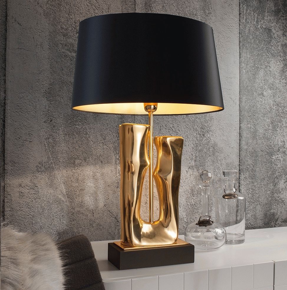 Gold Lamp | Gold Lamps | Gold Table Lamp | Modern Lighting | Bedroom In Gold Living Room Table Lamps (View 5 of 15)