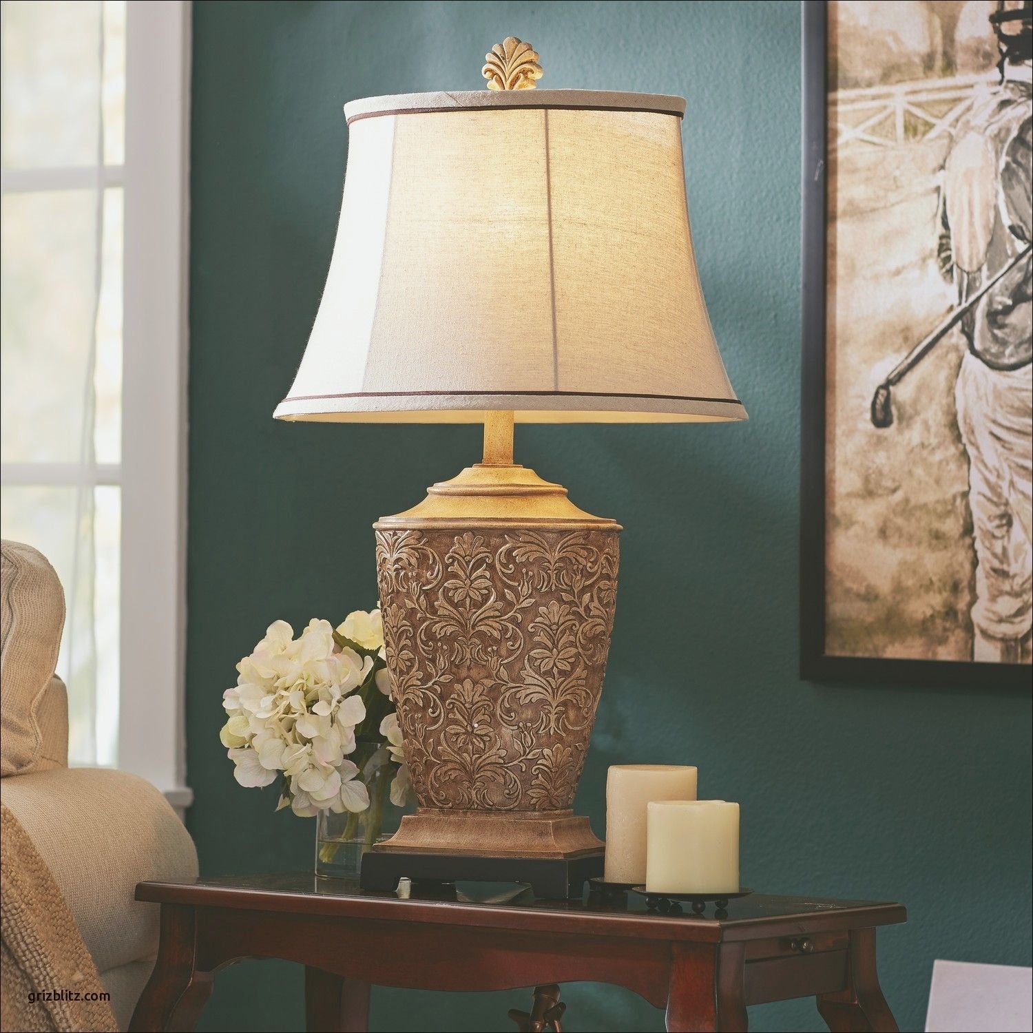 Industrial Table Lamp Luxury Elegant Living Room Floor Lamp Within Elegant Living Room Table Lamps (Photo 1 of 15)