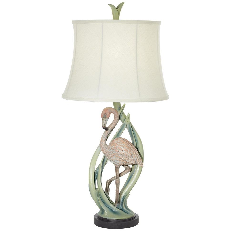 Lamp : Tropical Lamps Pink Flamingo Table Lamp The Pinterest And Inside Pink Table Lamps For Living Room (Photo 9 of 15)